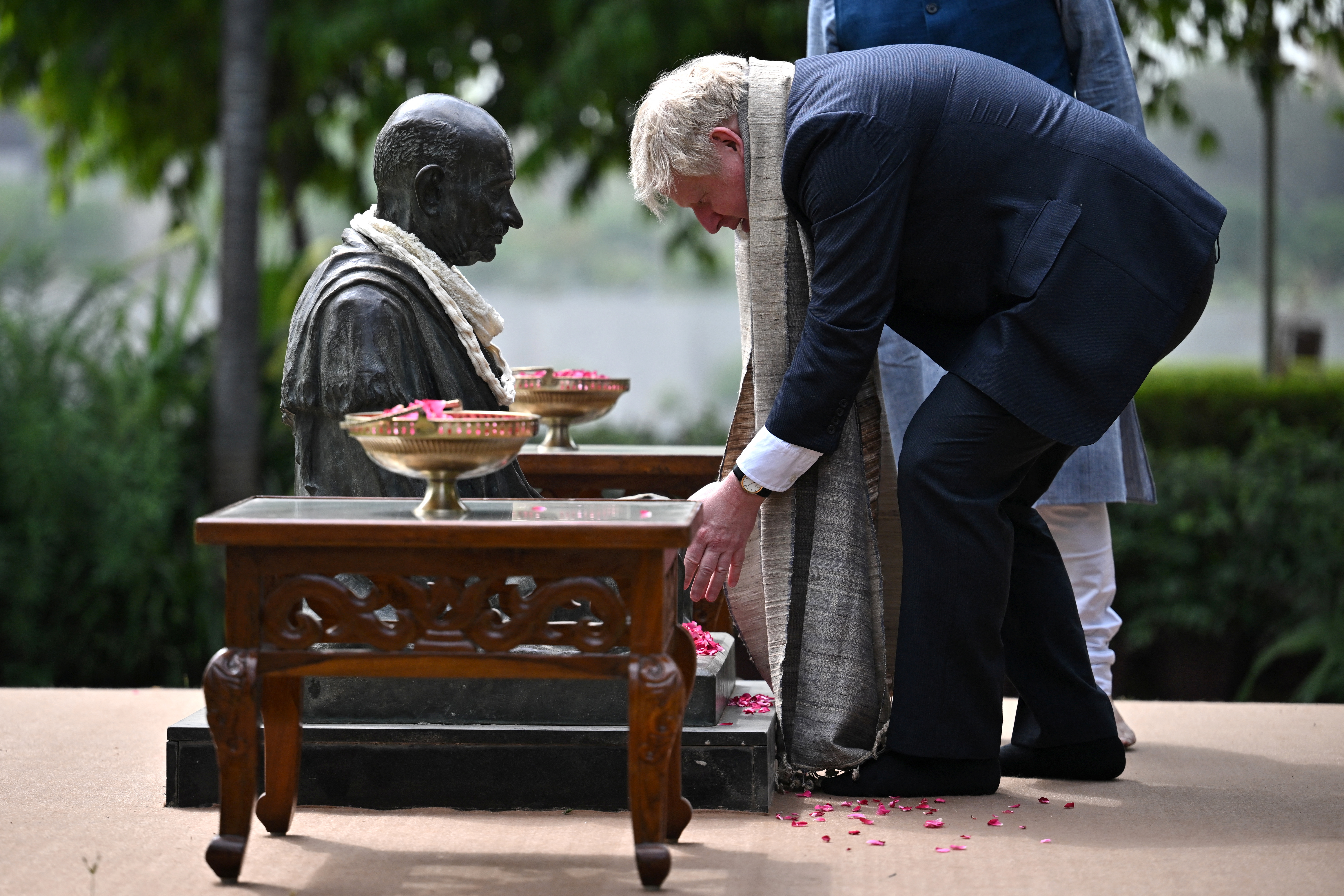 Boris Johnson in India