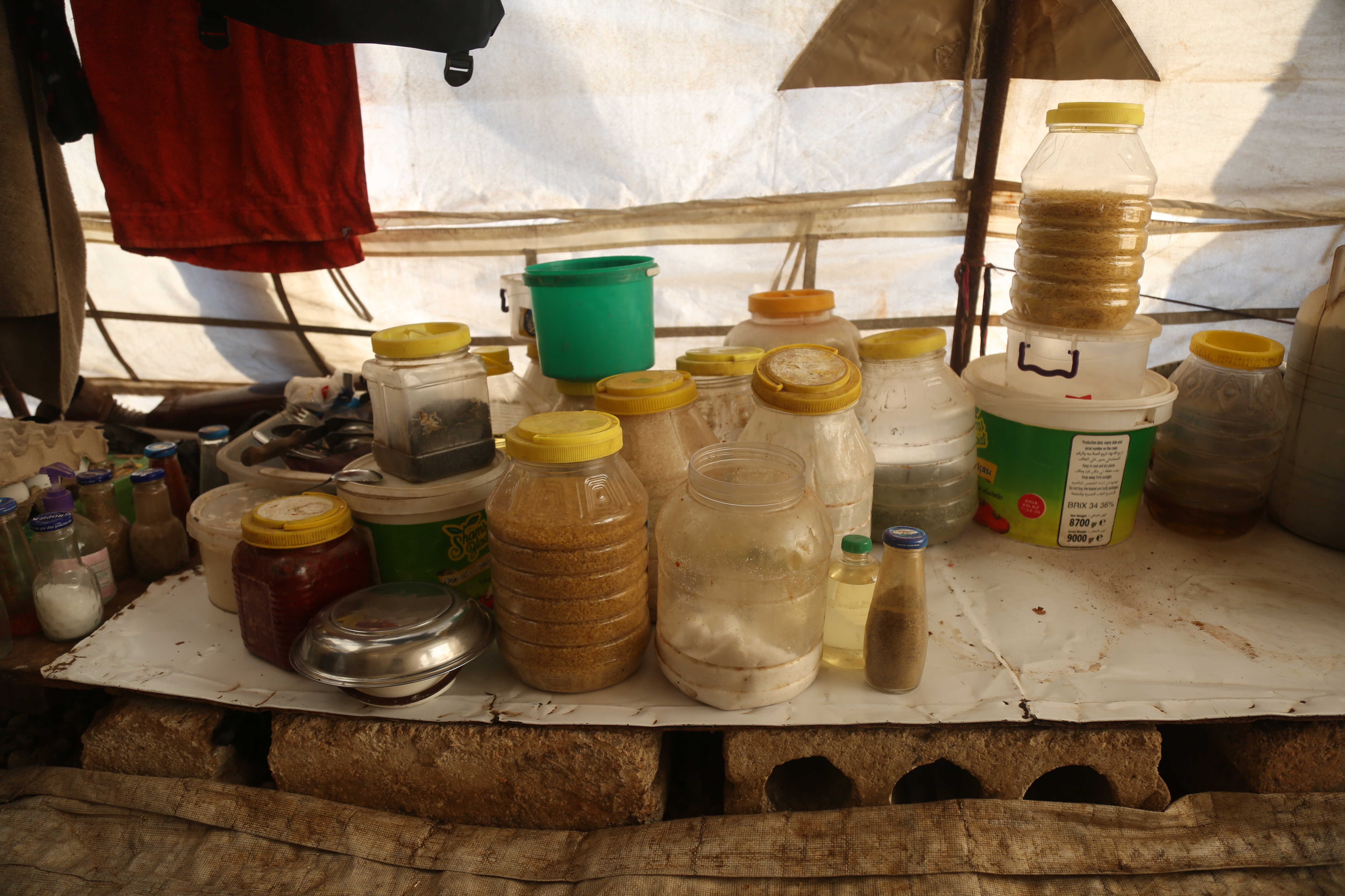 WFP food basket cuts in northwest Syria have left families struggling to cope