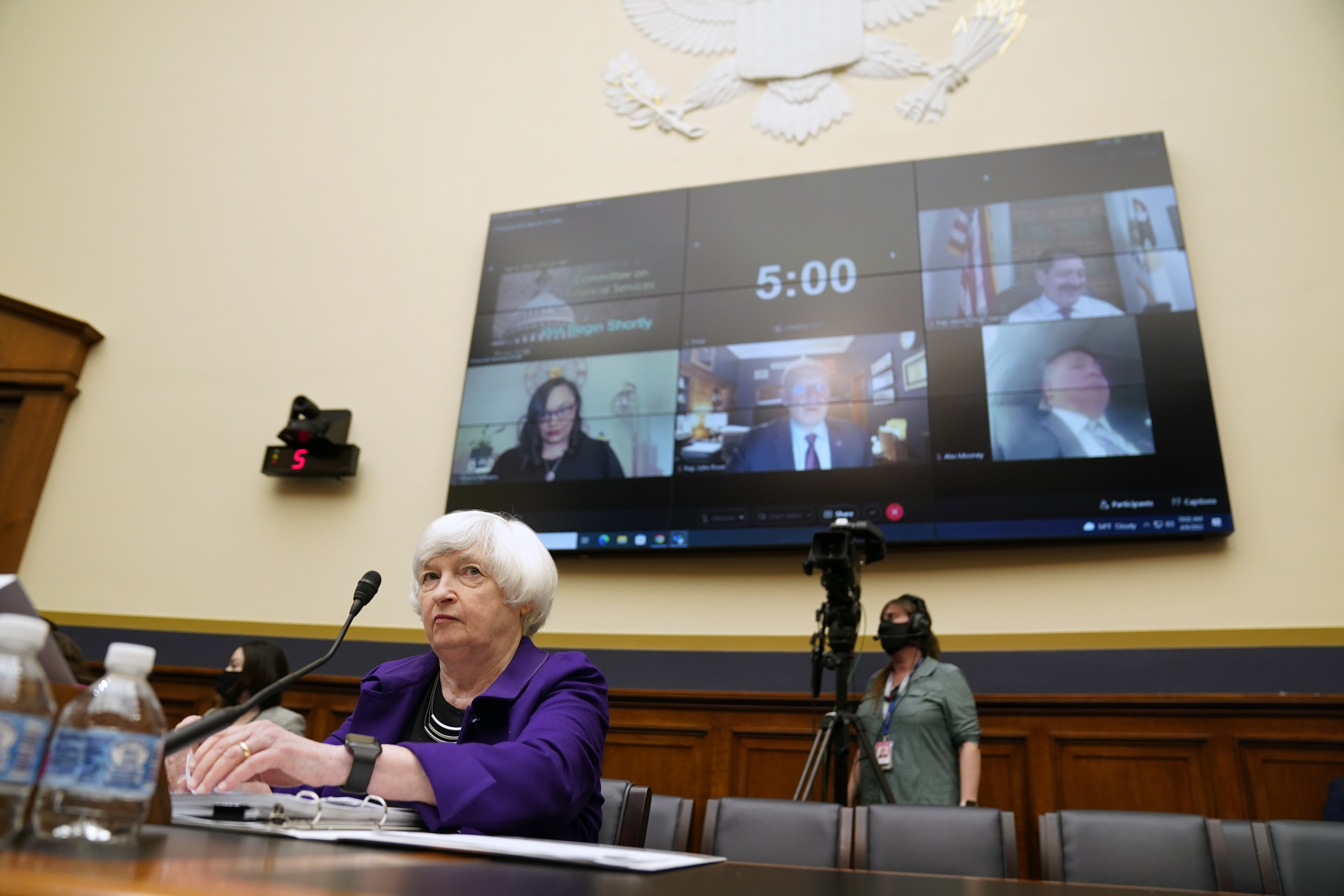 Treasury Secretary Janet Yellen’s testimony before the House Financial Services Committee is part of her annual address on the state of the international financial system