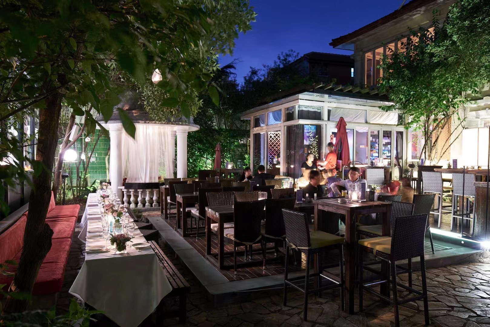 Cotton Ding’s restaurants in Shanghai’s former French Concession are among the small businesses that have been hit hard by the city’s lockdown [Courtesy of Cotton Ding]