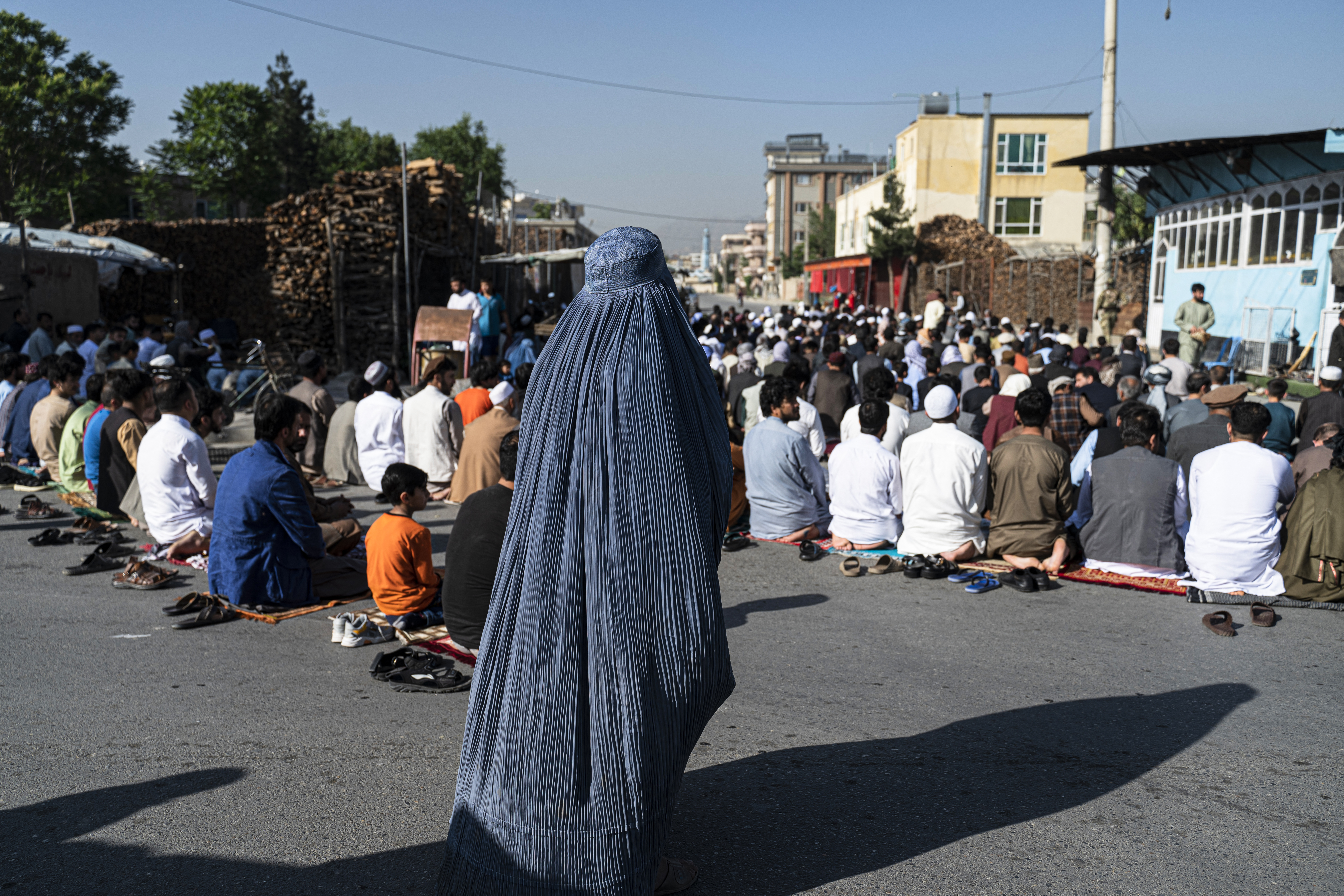 Afghans celebrated Eid al-Fitr on Sunday