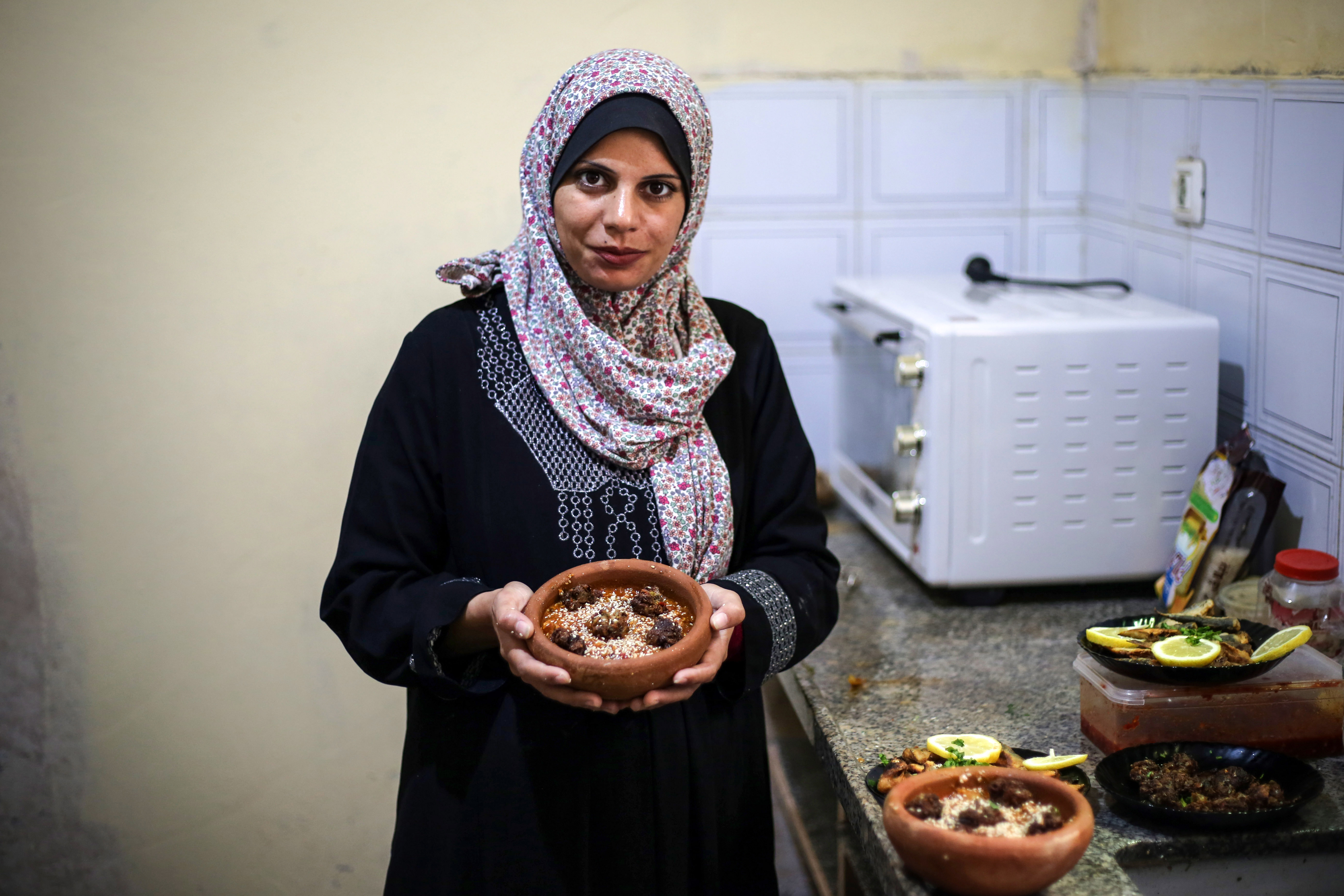 Madelyn insists that these Ghazzawi bowls impart a special flavour that cannot be achieved by any other baking dish