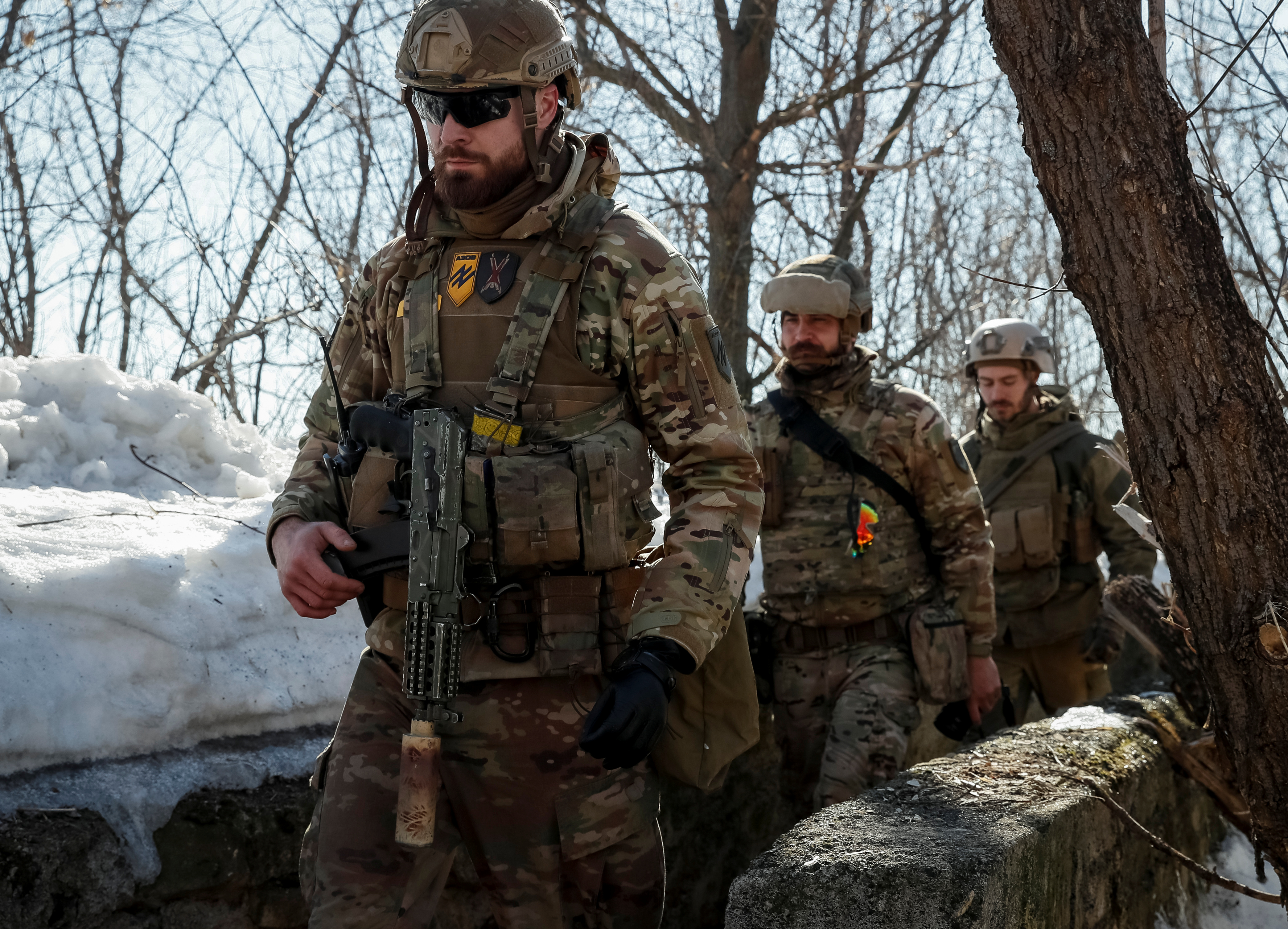 The Azov Regiment derives from a group called the Azov Battalion, which formed in 2014 as one of many volunteer brigades in the fight against Russia-backed separatists in Ukraine’s east