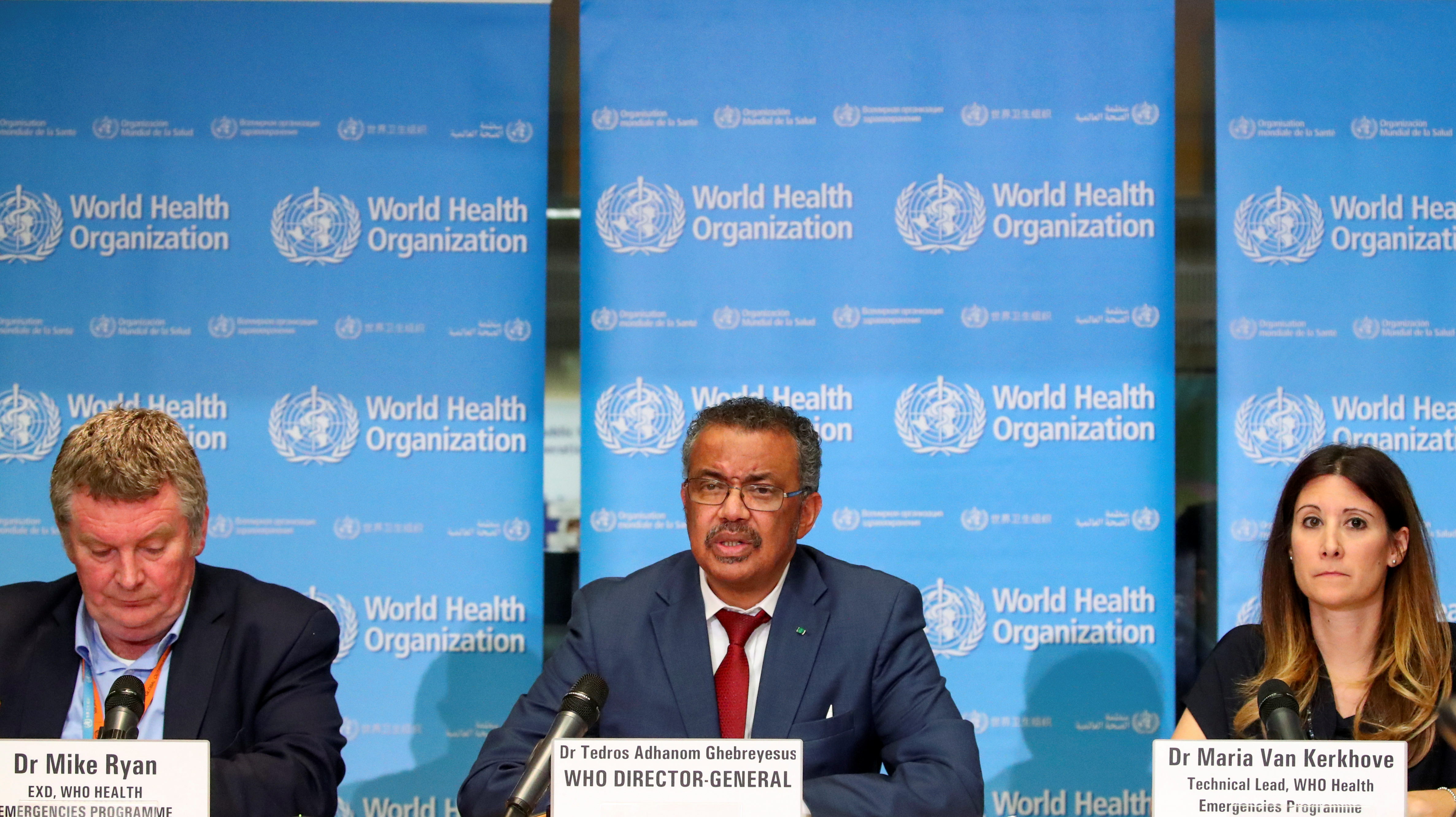 Executive Director of the World Health Organisation's emergencies program Mike Ryan