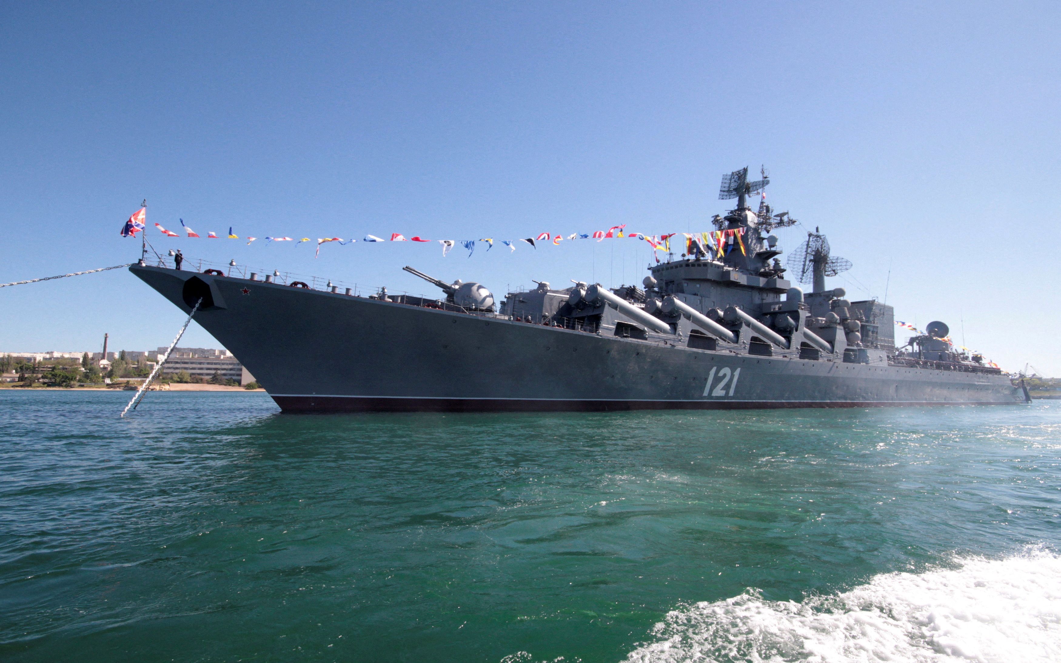 Russia's Moskva ship
