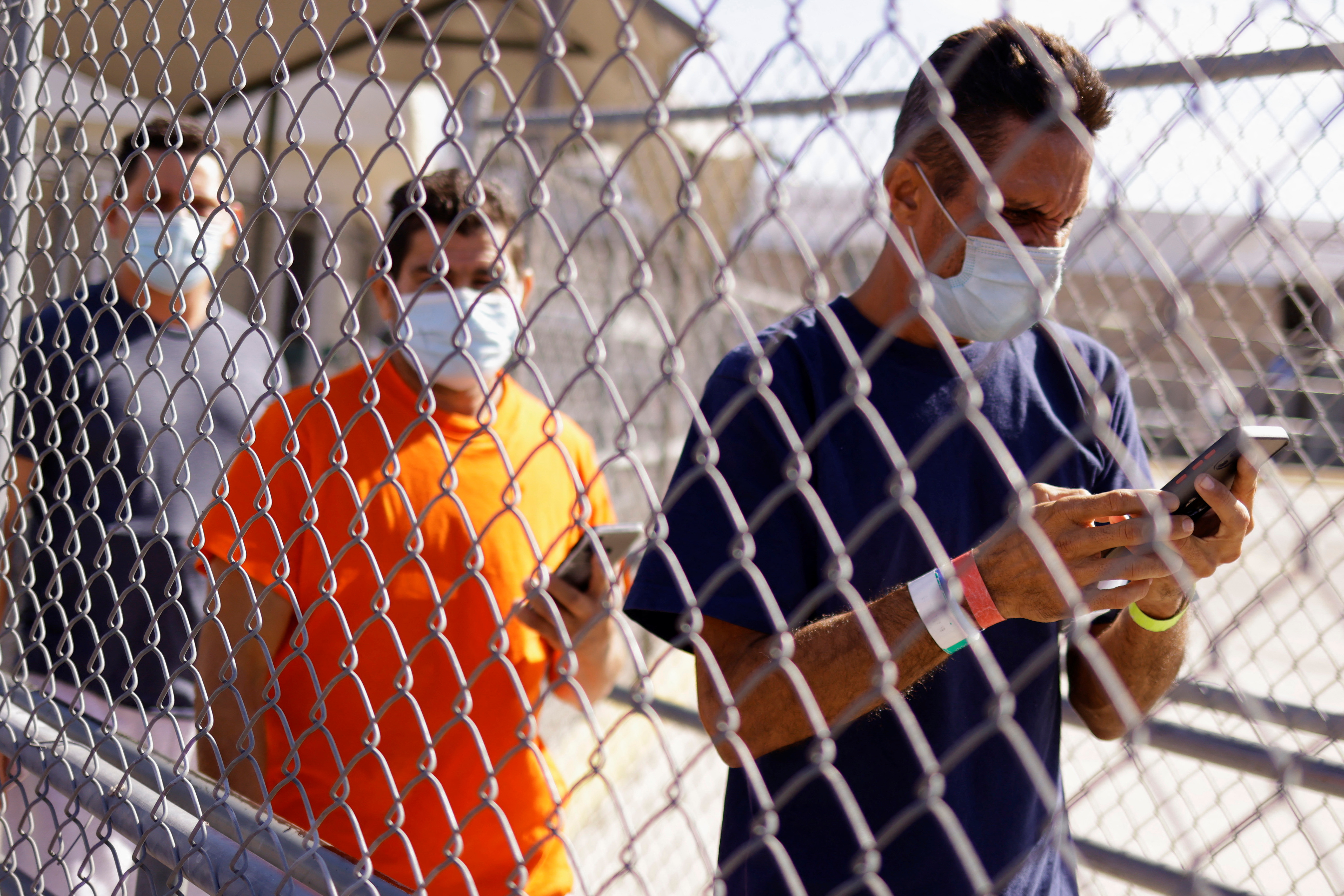 Migrants being returned to Mexico