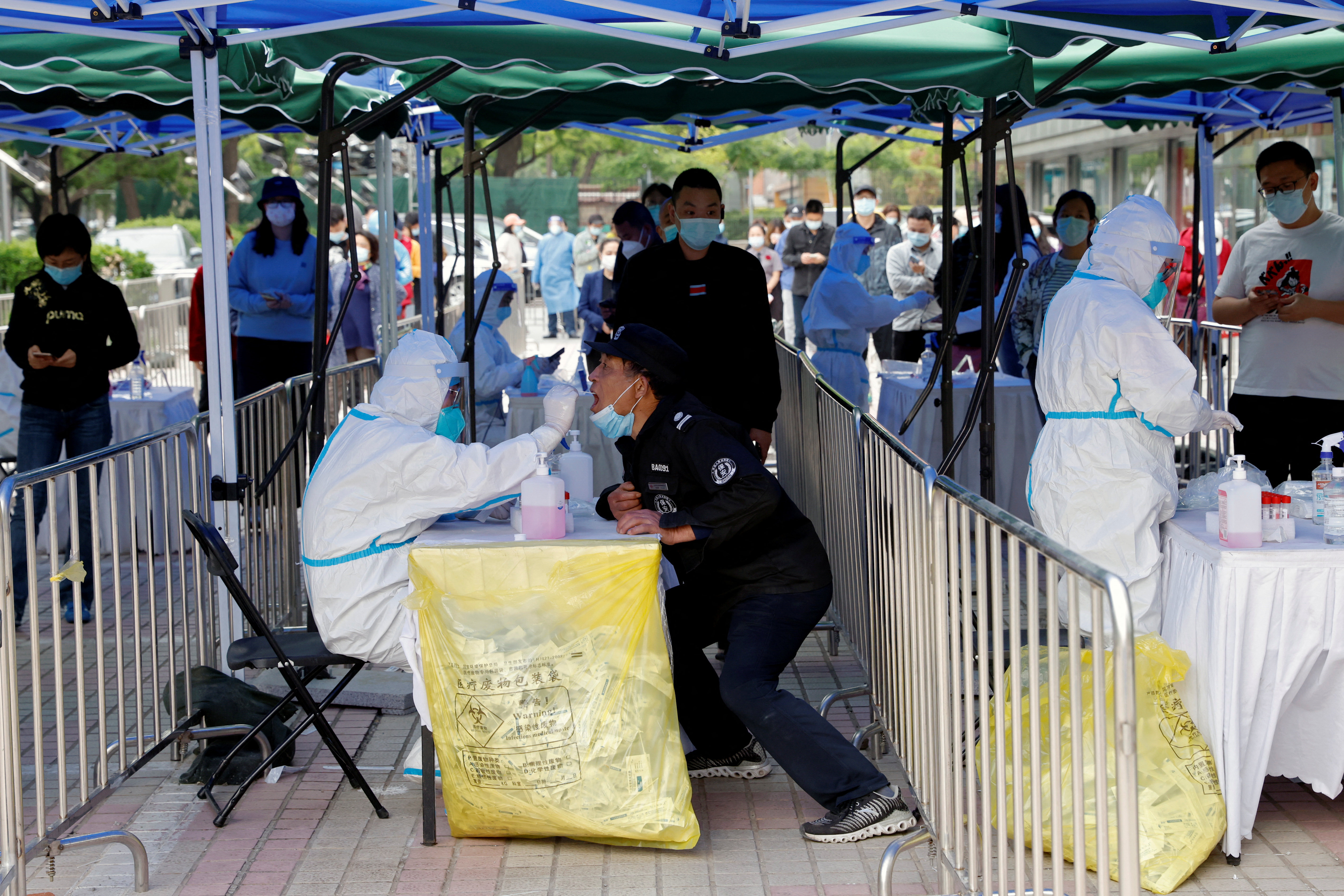 The Chinese city of Shanghai is reimposing COVID-19 restrictions amid new outbreaks of the disease