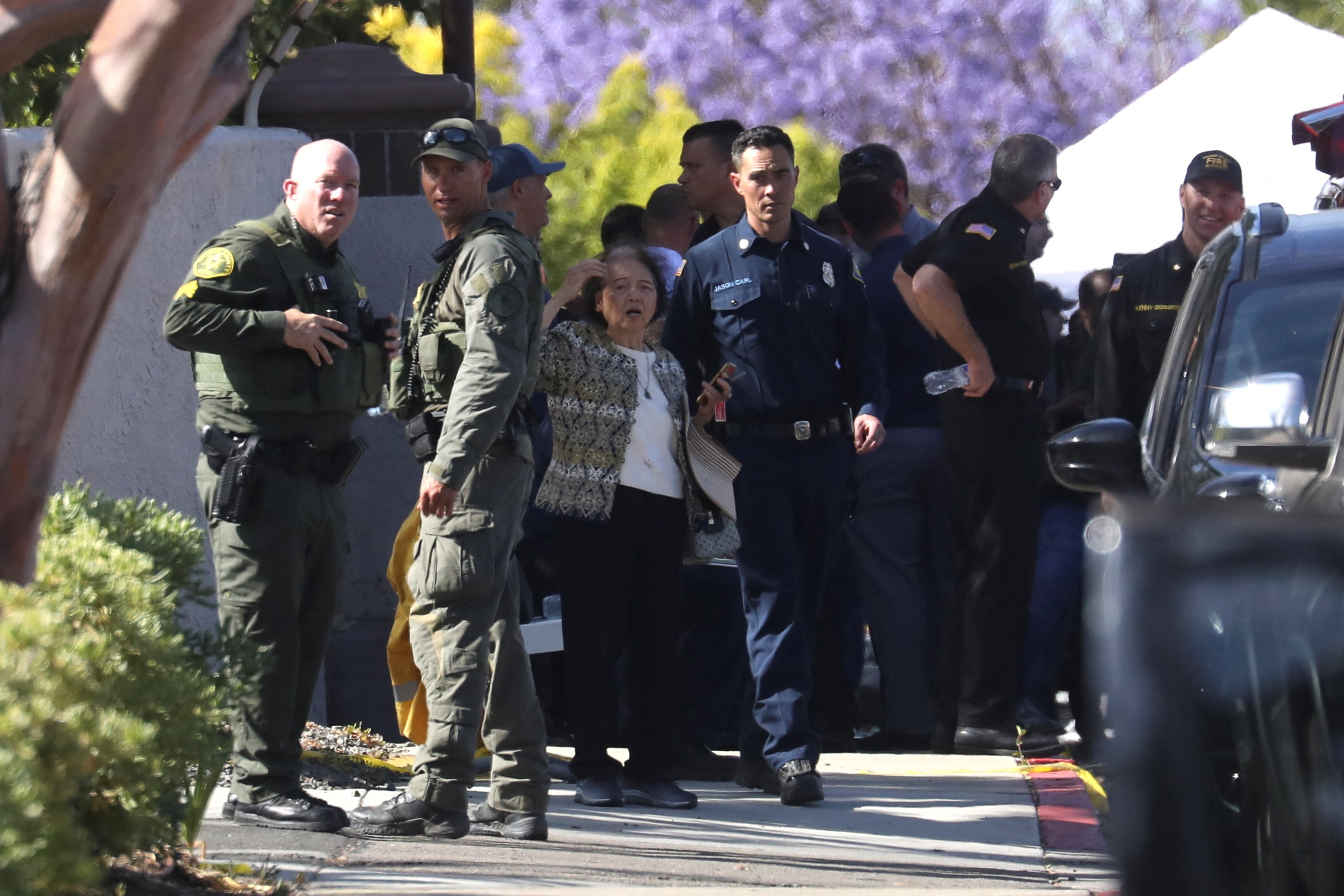 Authorities in California have not made any statement regarding a possible motive in the church shooting