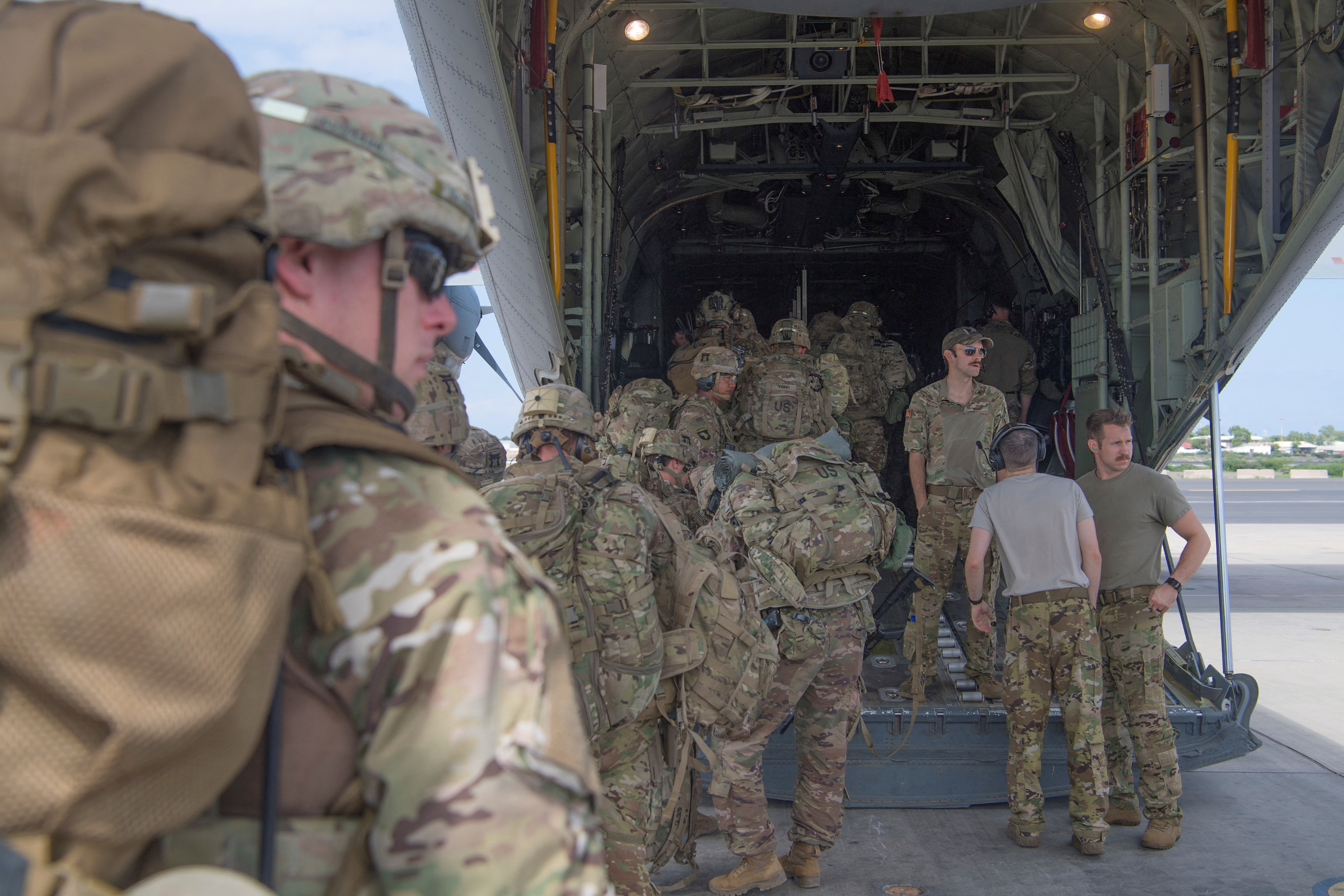 US troops