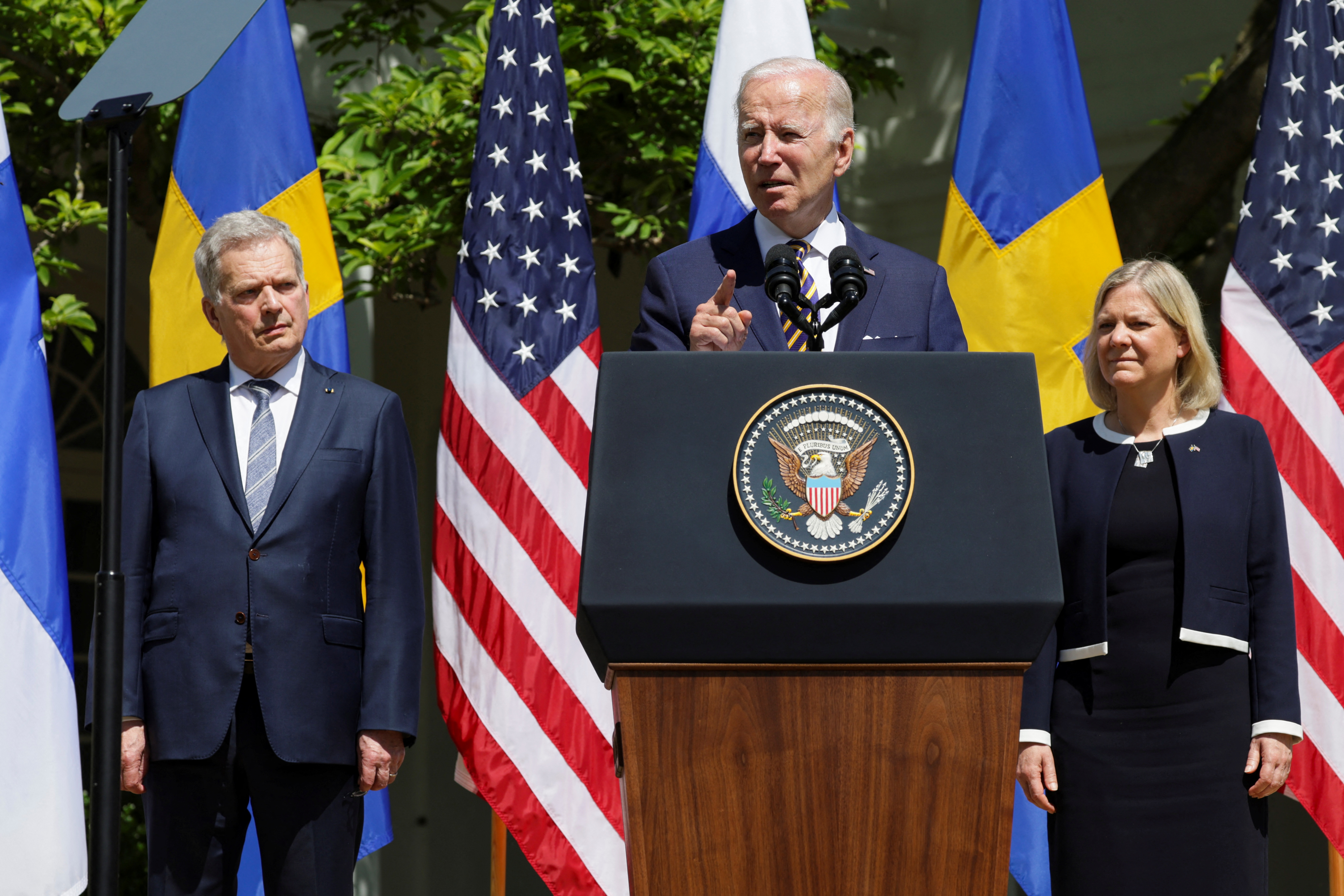 Joe Biden delivers speech