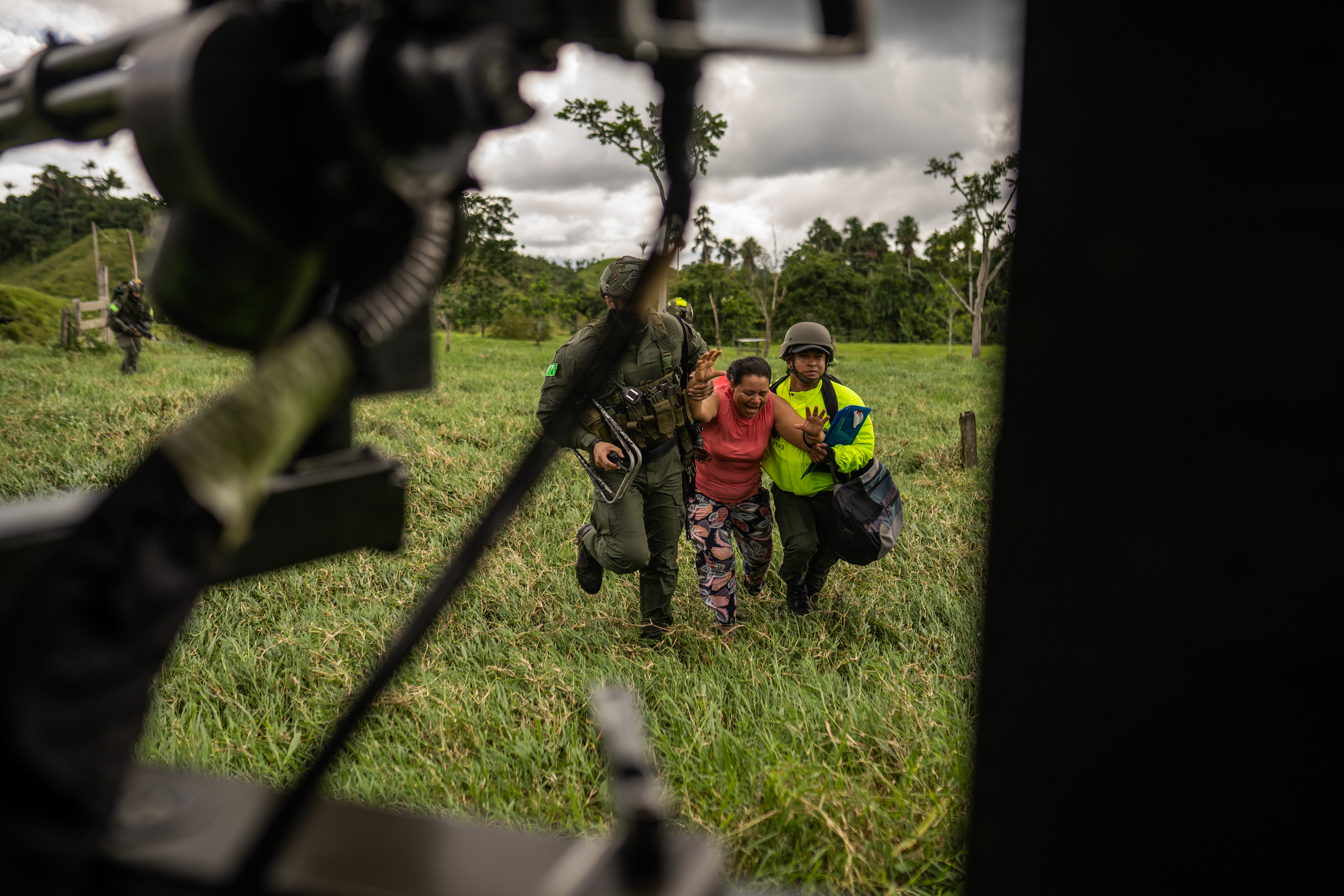 Gladis Galindo is taken into custody on May 6, 2022