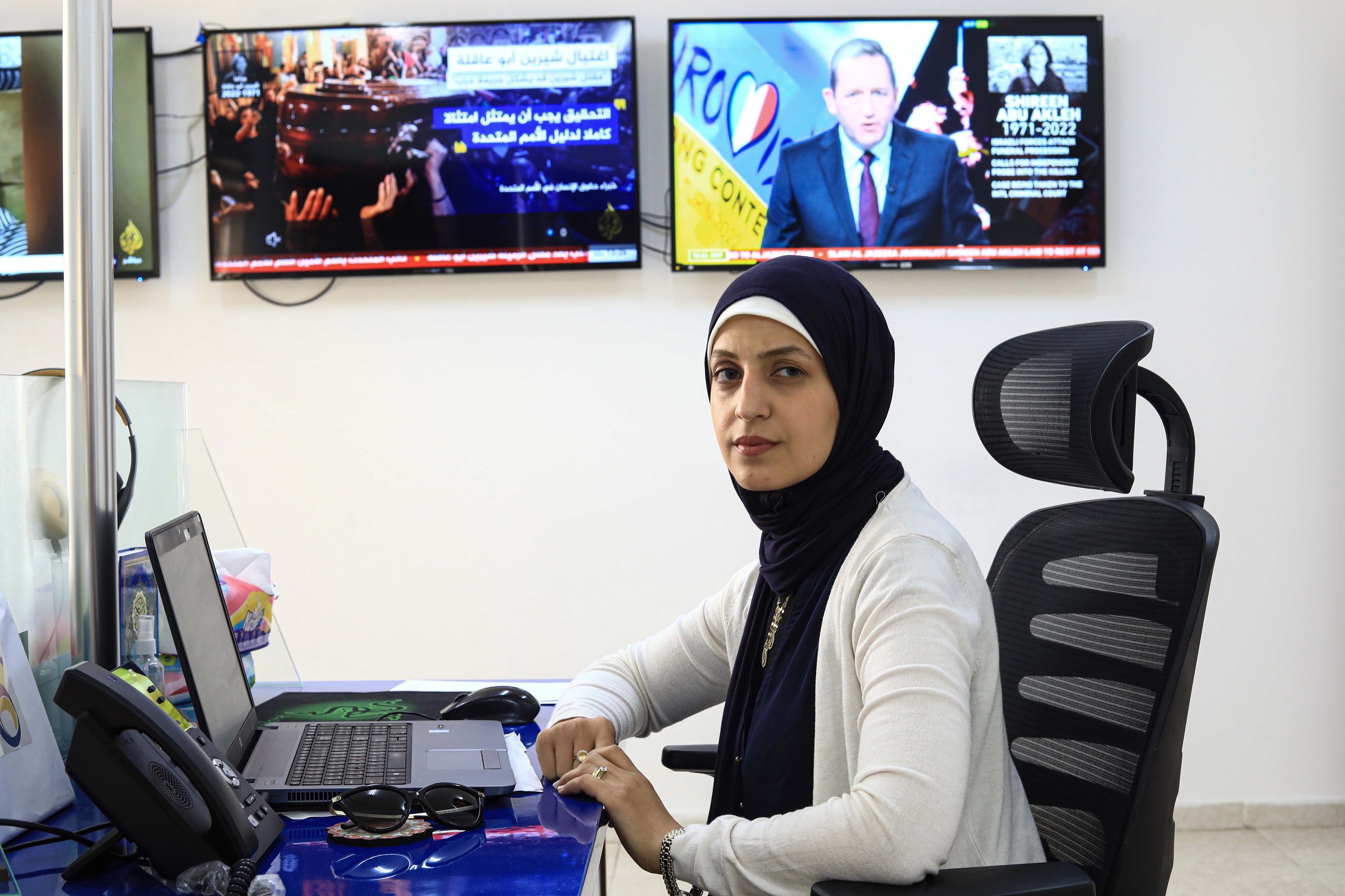 Youmna El Sayed, Al Jazeera English correspondent in Gaza