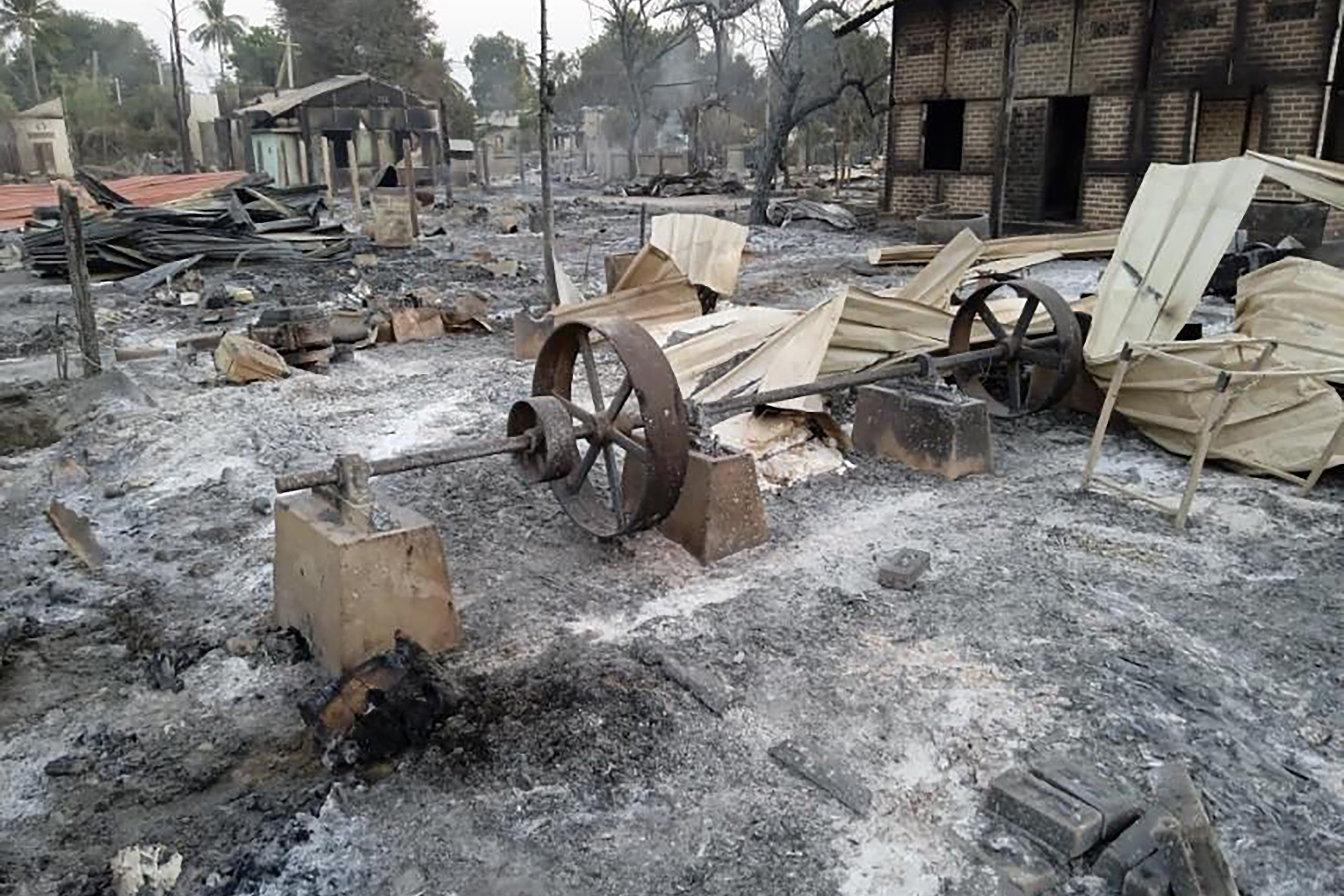 The country’s heartland has become increasingly violent with the military searching out members of armed anti-coup militias, and burning down villages