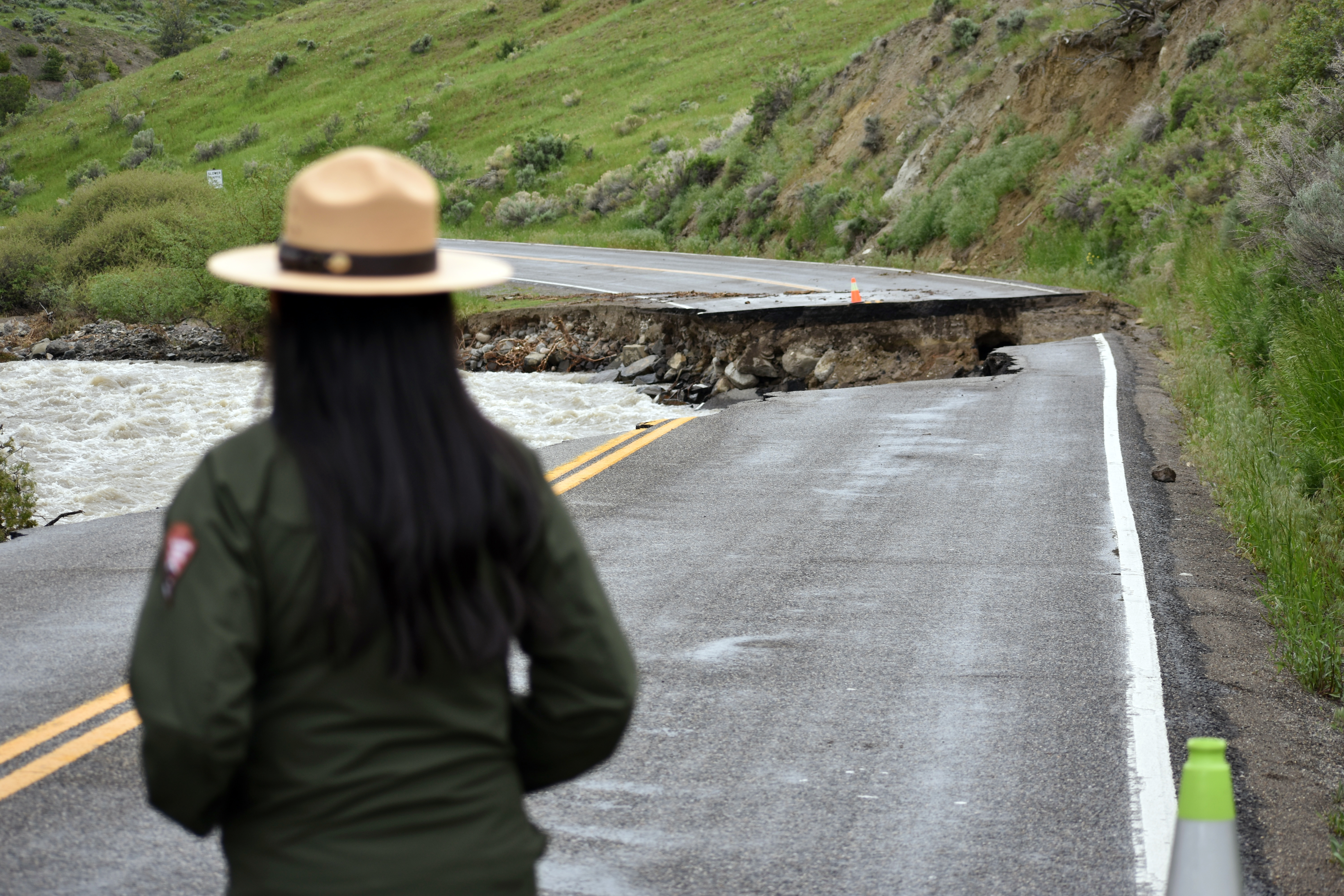 Flooding washed away major roadways through the park, destroyed homes and shut the park down for the first time since 1988