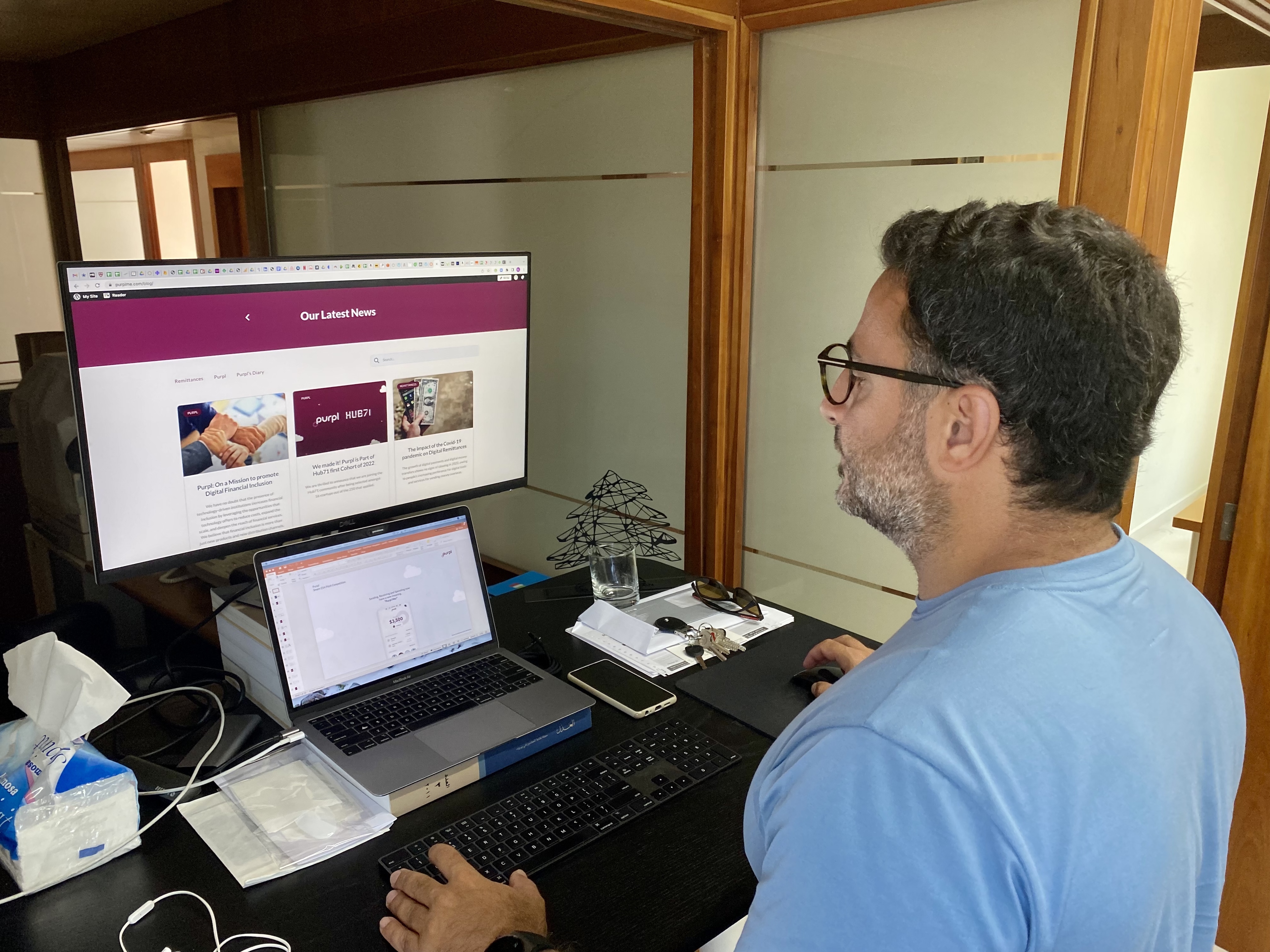 Karl Naim is hoping to revolutionise money transfer services in Lebanon