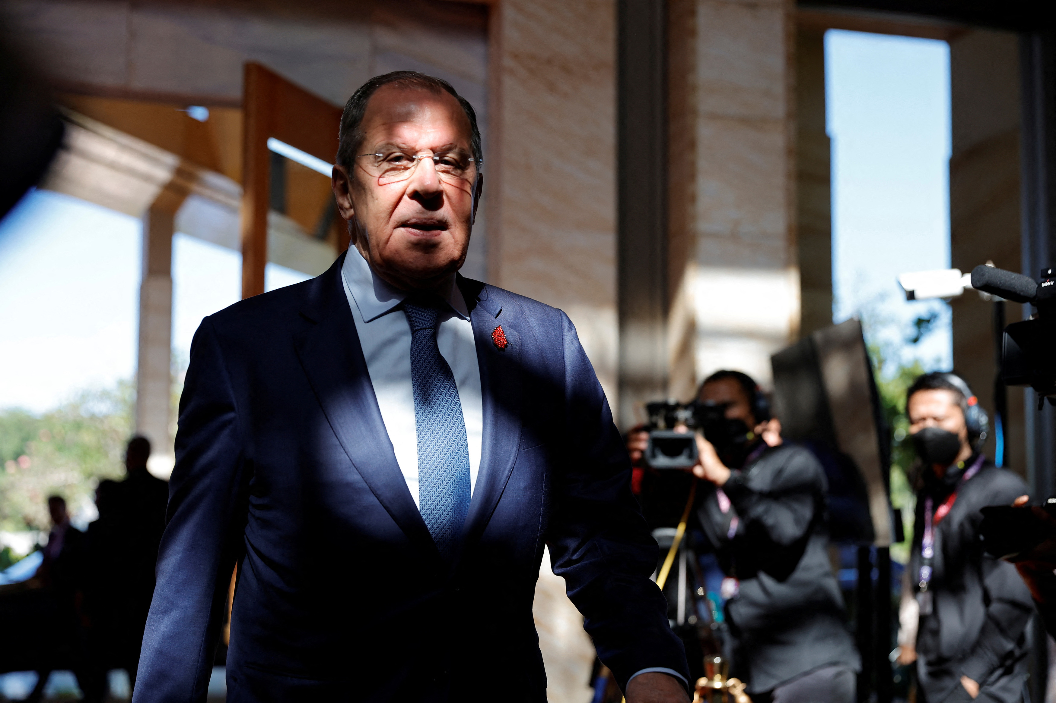 Russian's Foreign Minister Sergei Lavrov