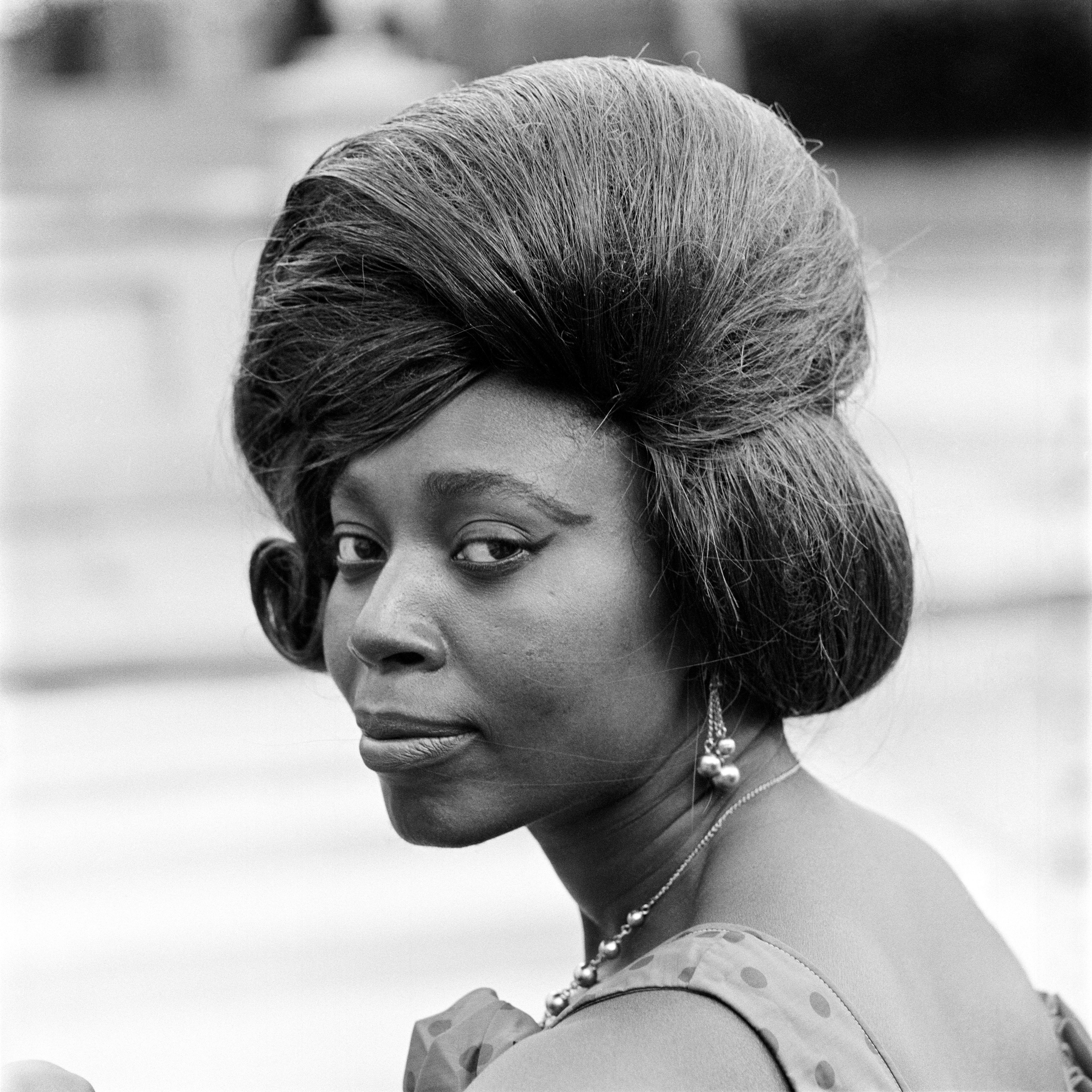 Eva, London; portrait of a Ghanaian woman in London in the 1960s