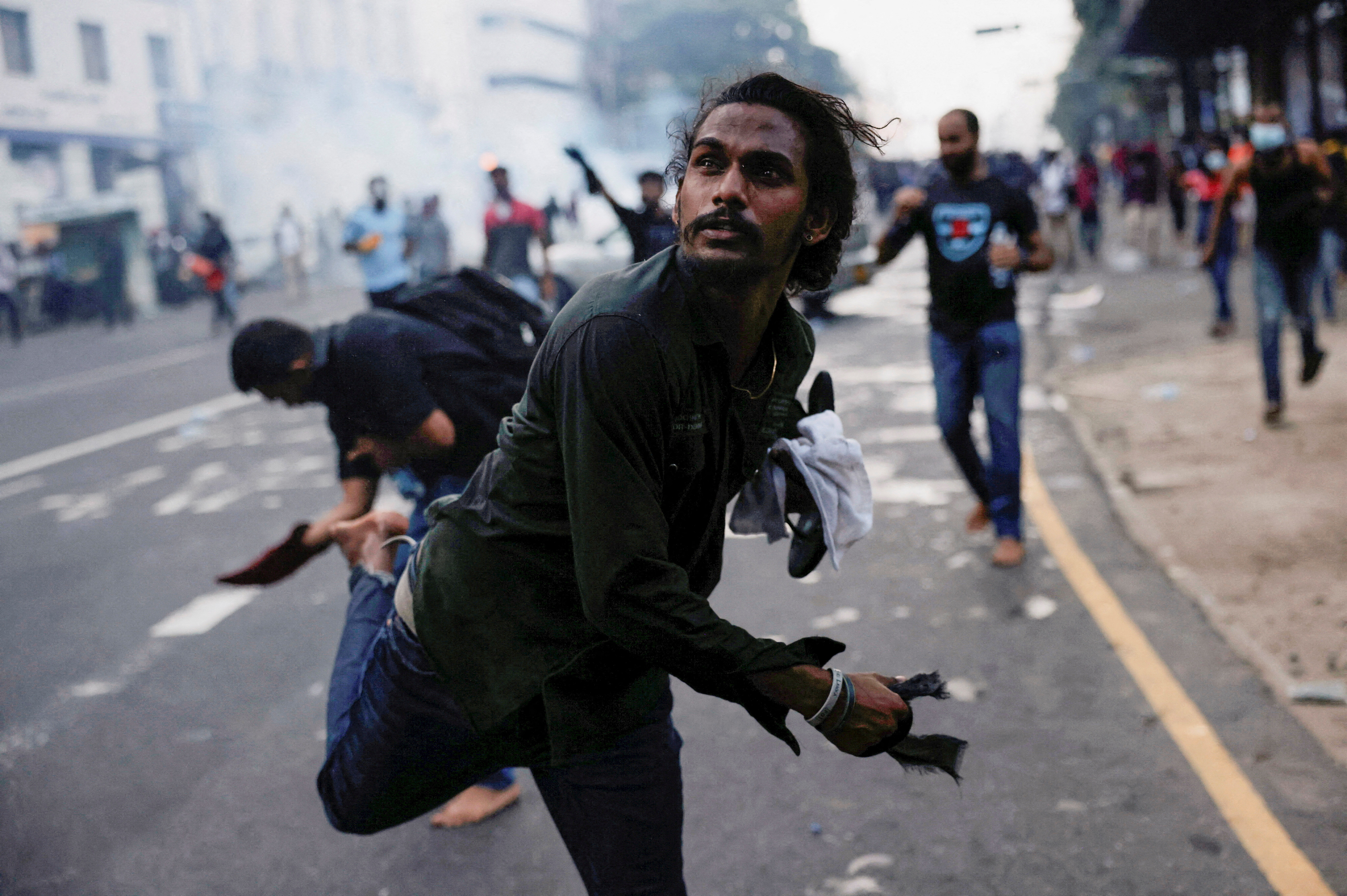 Sri Lanka protest