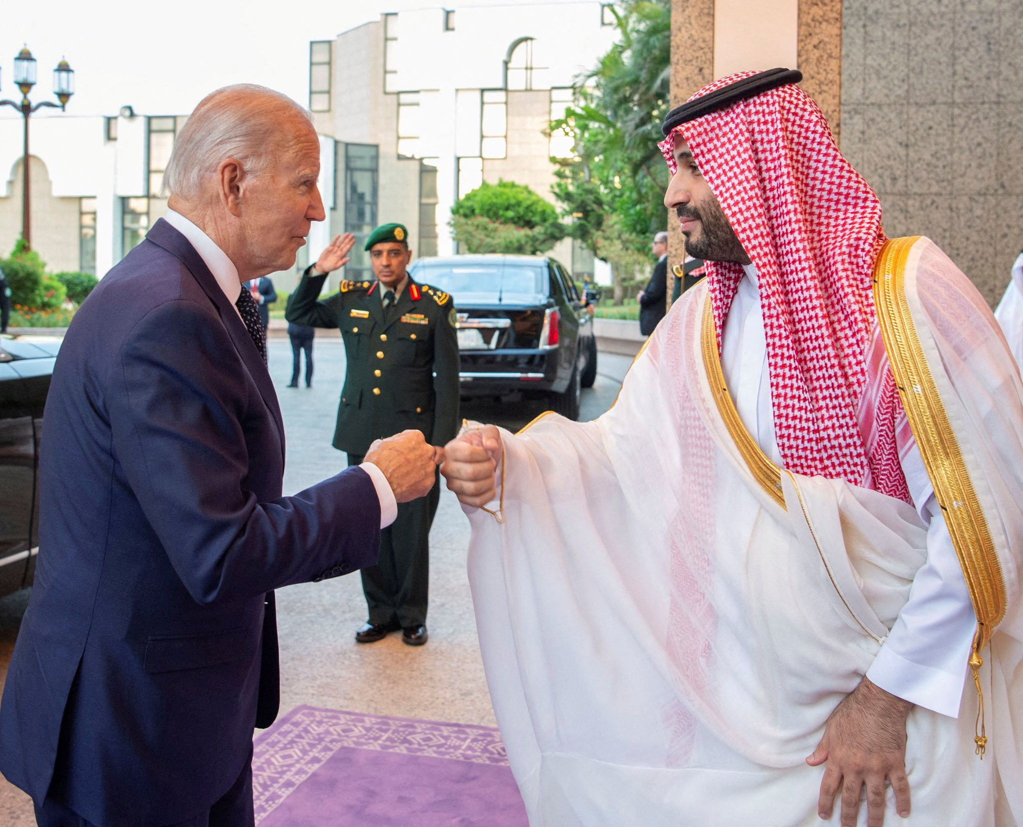 Biden met with Saudi Crown Prince Mohammed bin Salman for the first time as US president