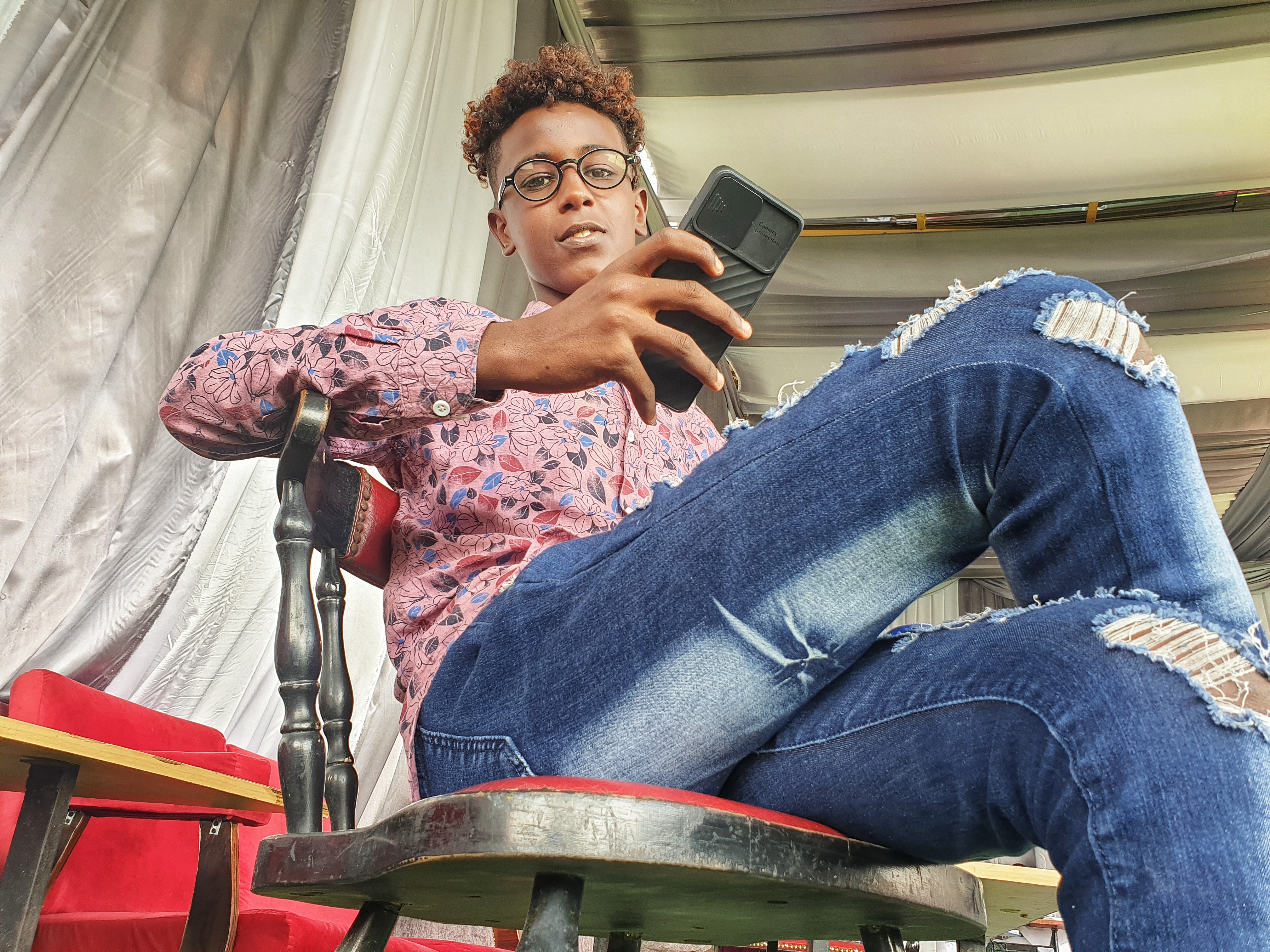 Rasaas says he raps to express himself and share his feelings about everyday things
