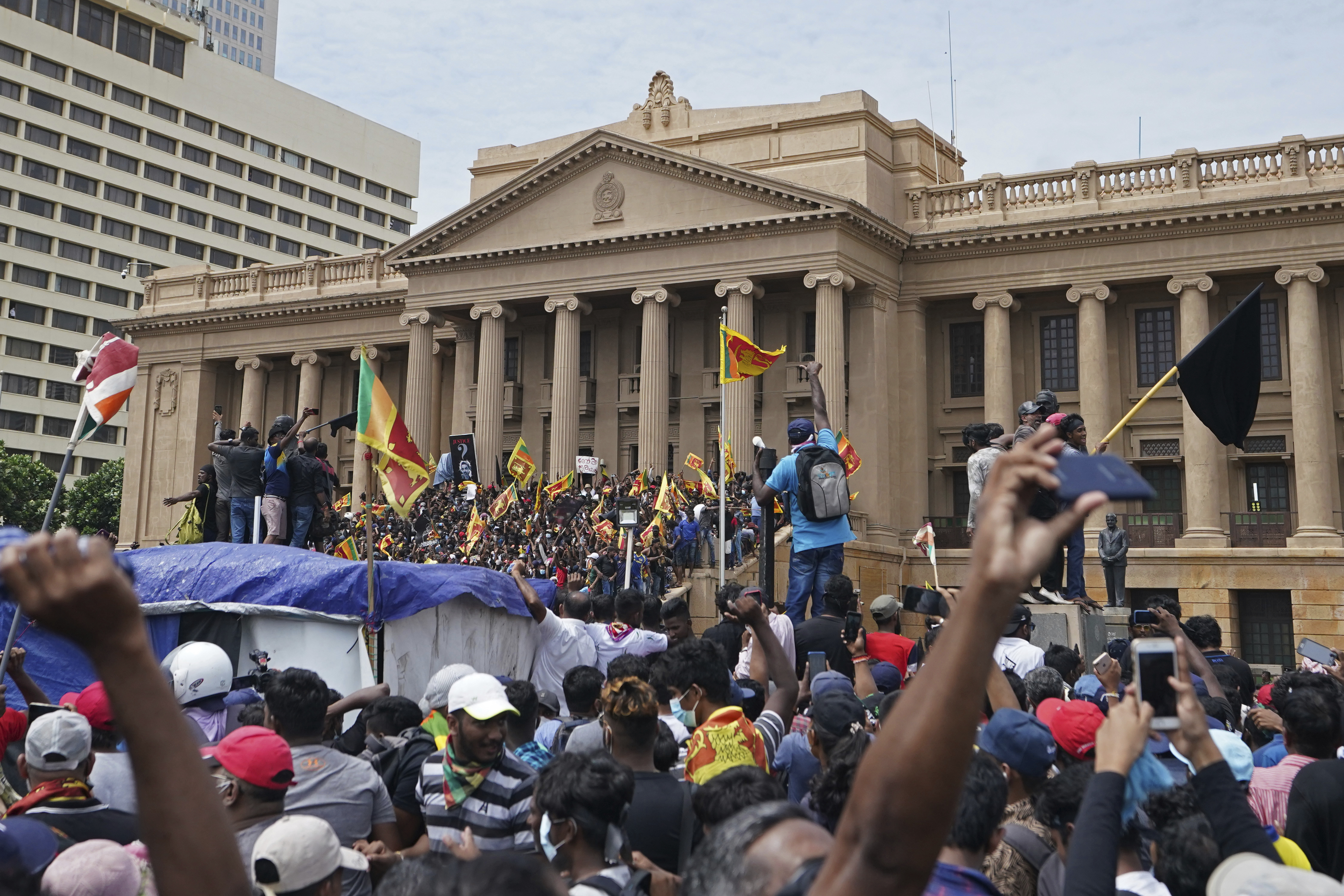 Sri Lanka protest