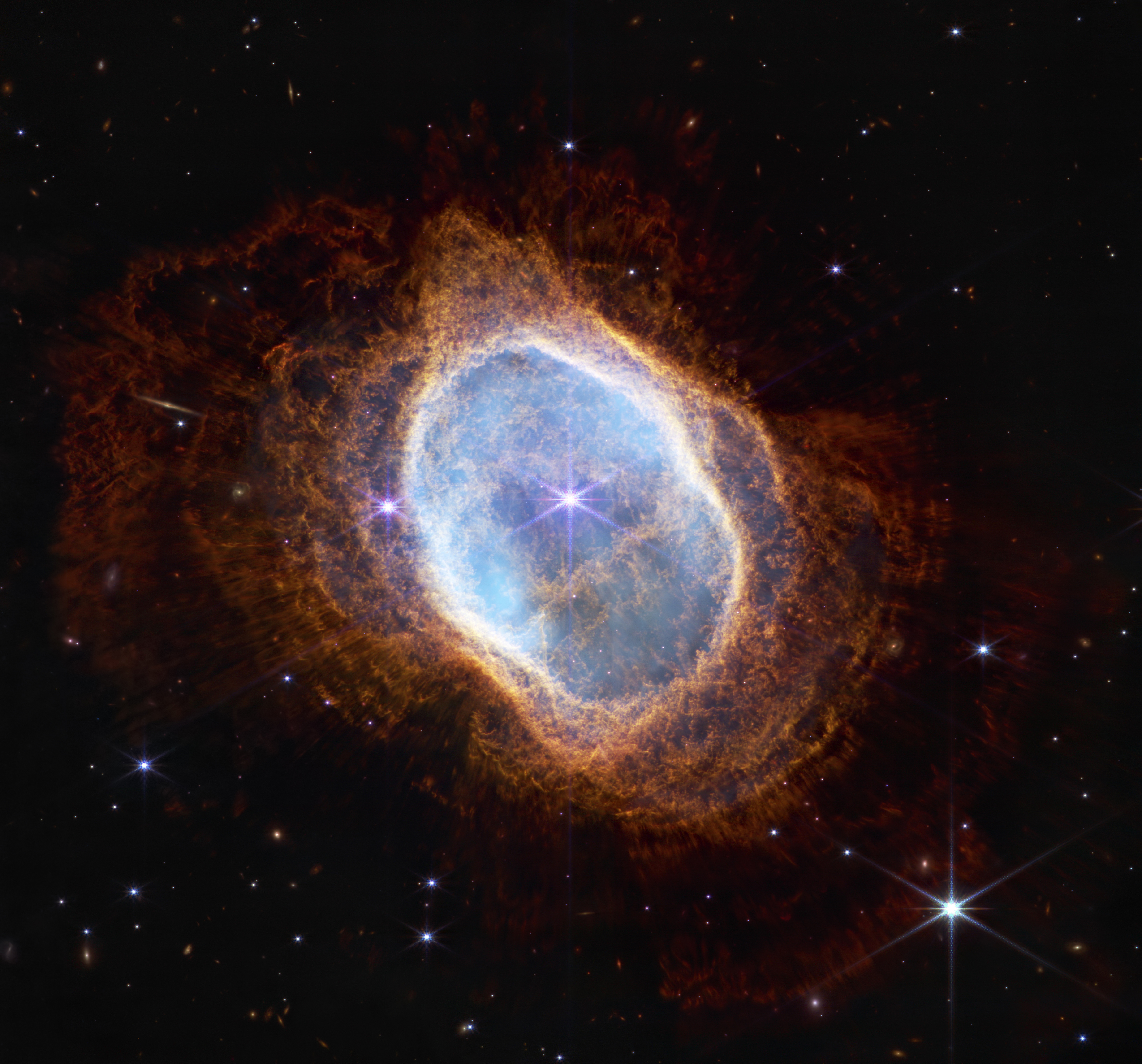 NASA's new telescope shows star death, dancing galaxies