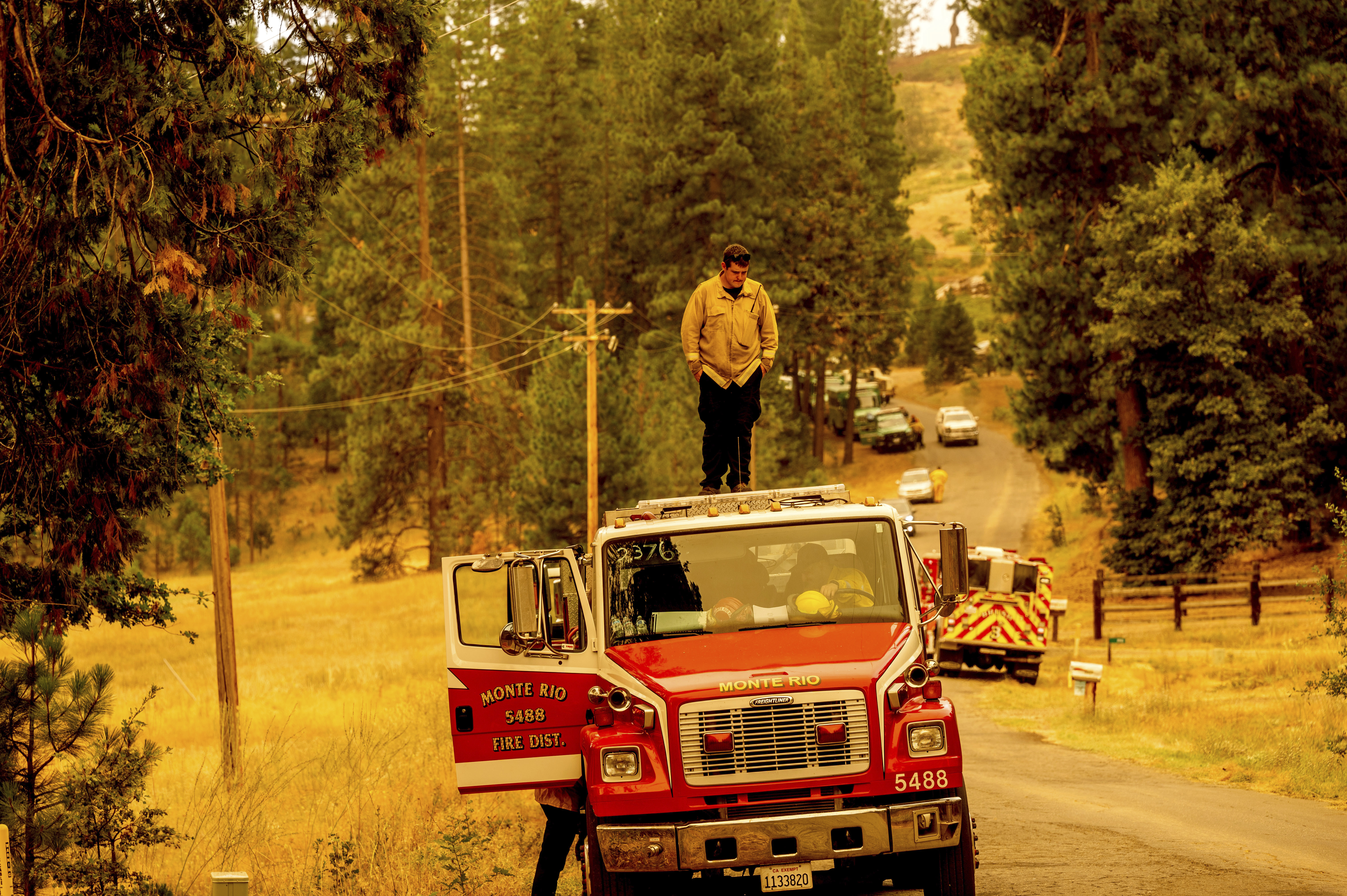Several officials with Cal Fire said the fire initially behaved unlike any other they had seen