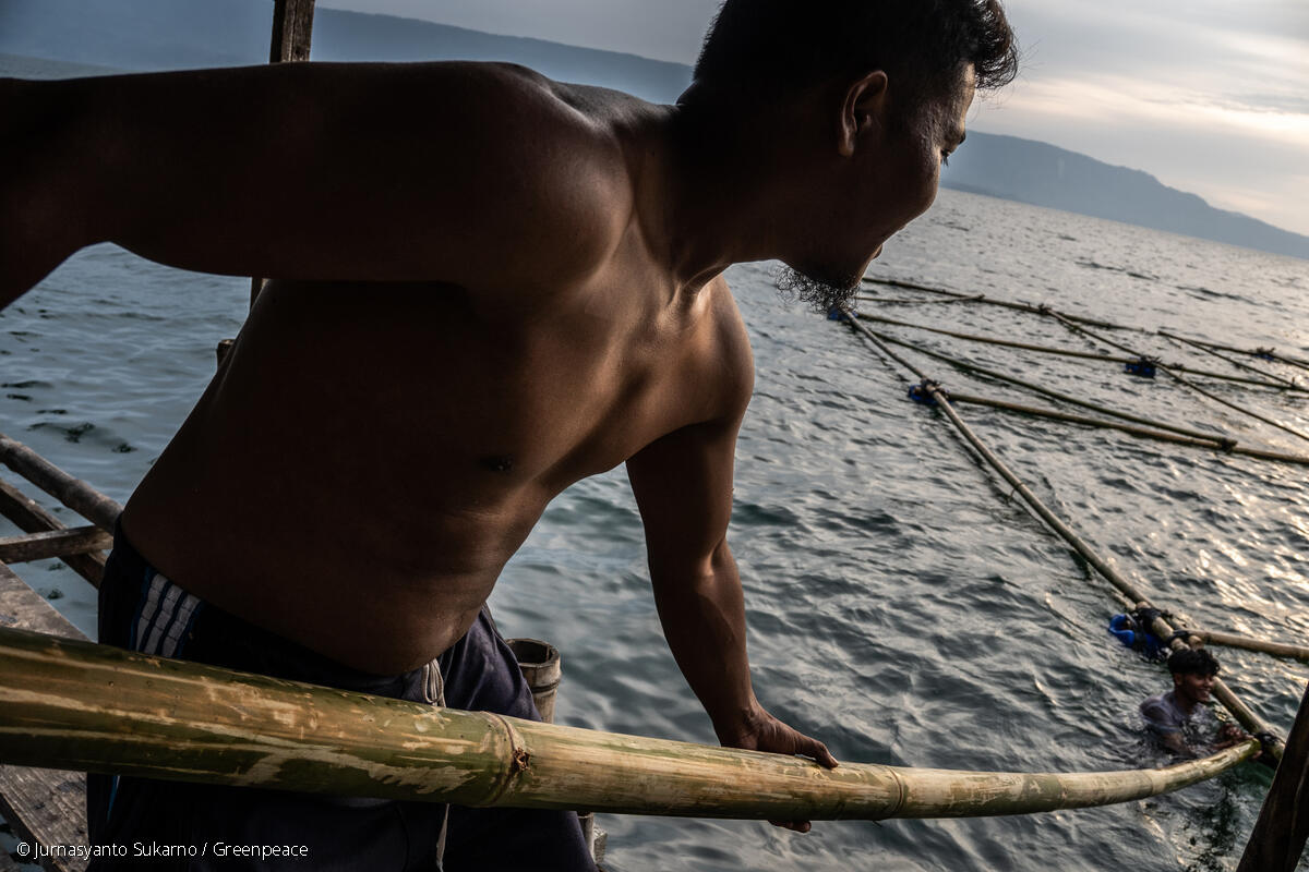 The area around Lake Toba is home to Indigenous ethnic groups including the Batak people [Courtesy of Greenpeace Indonesia]