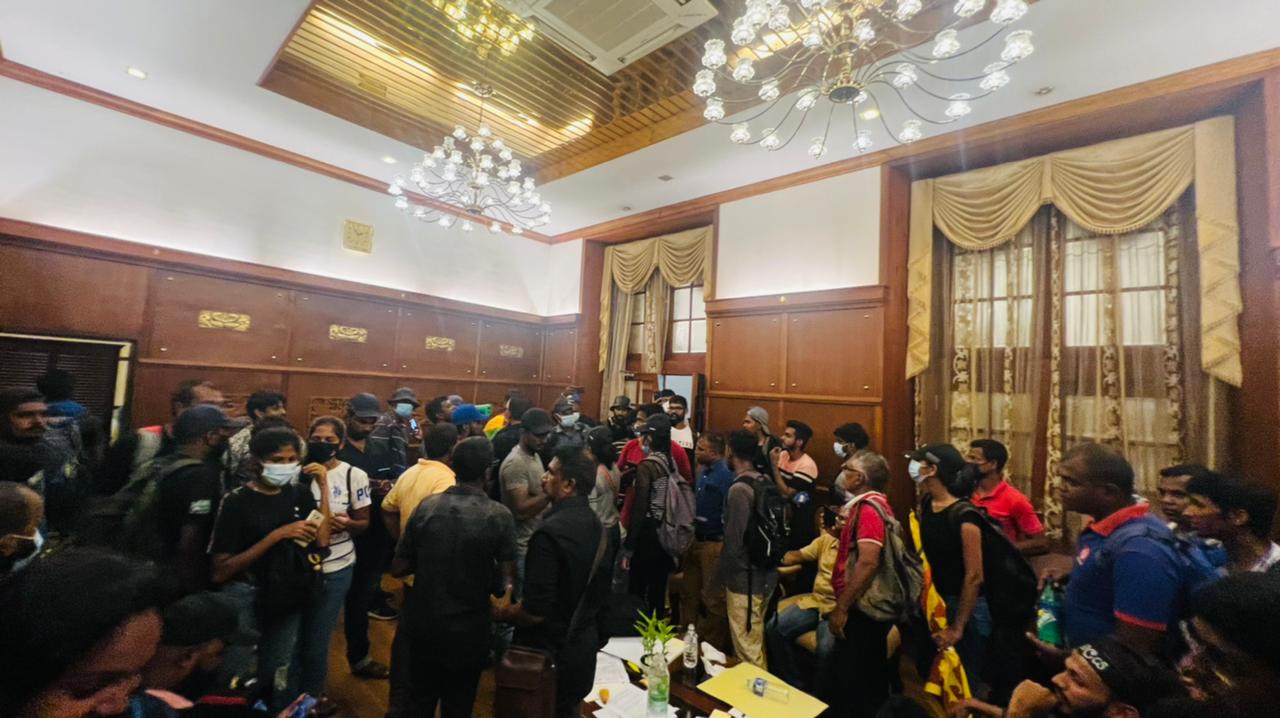 Sri Lanka protest