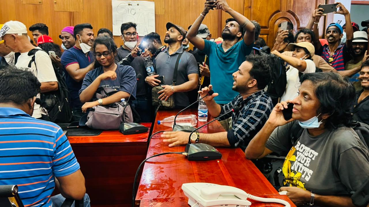 Sri Lanka protest