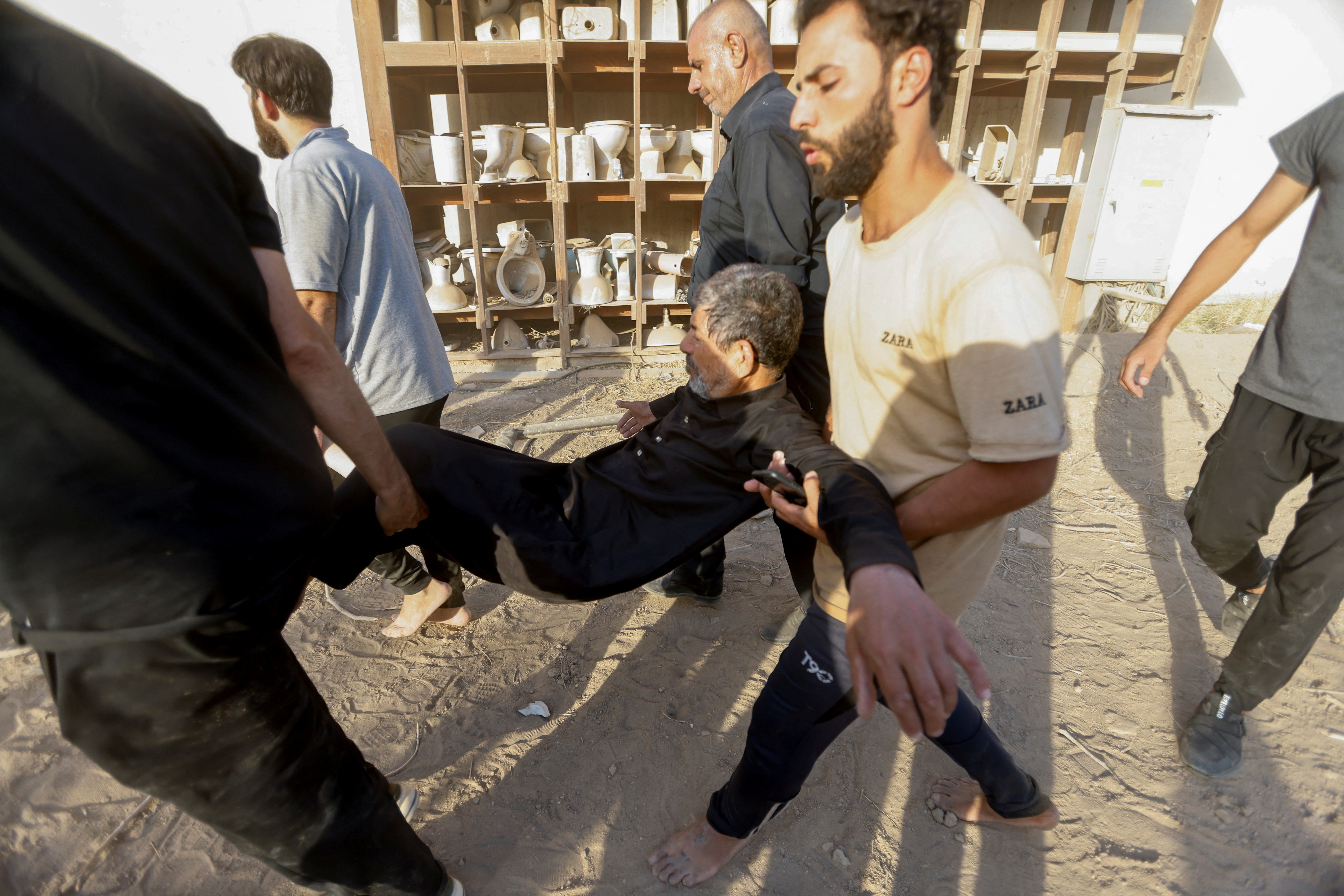 supporters of Iraq leader Muqtada al-Sadr