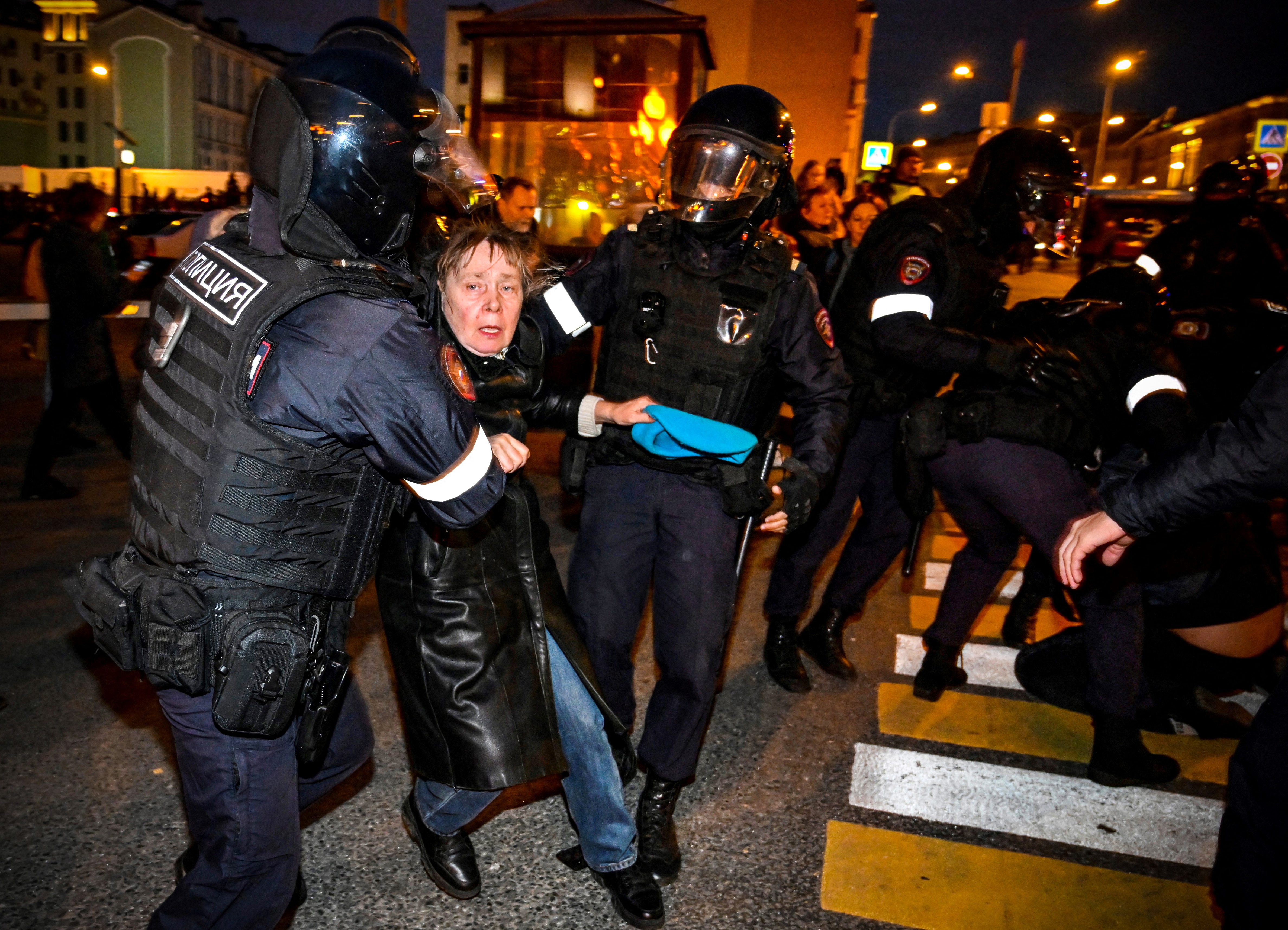 Russia protests