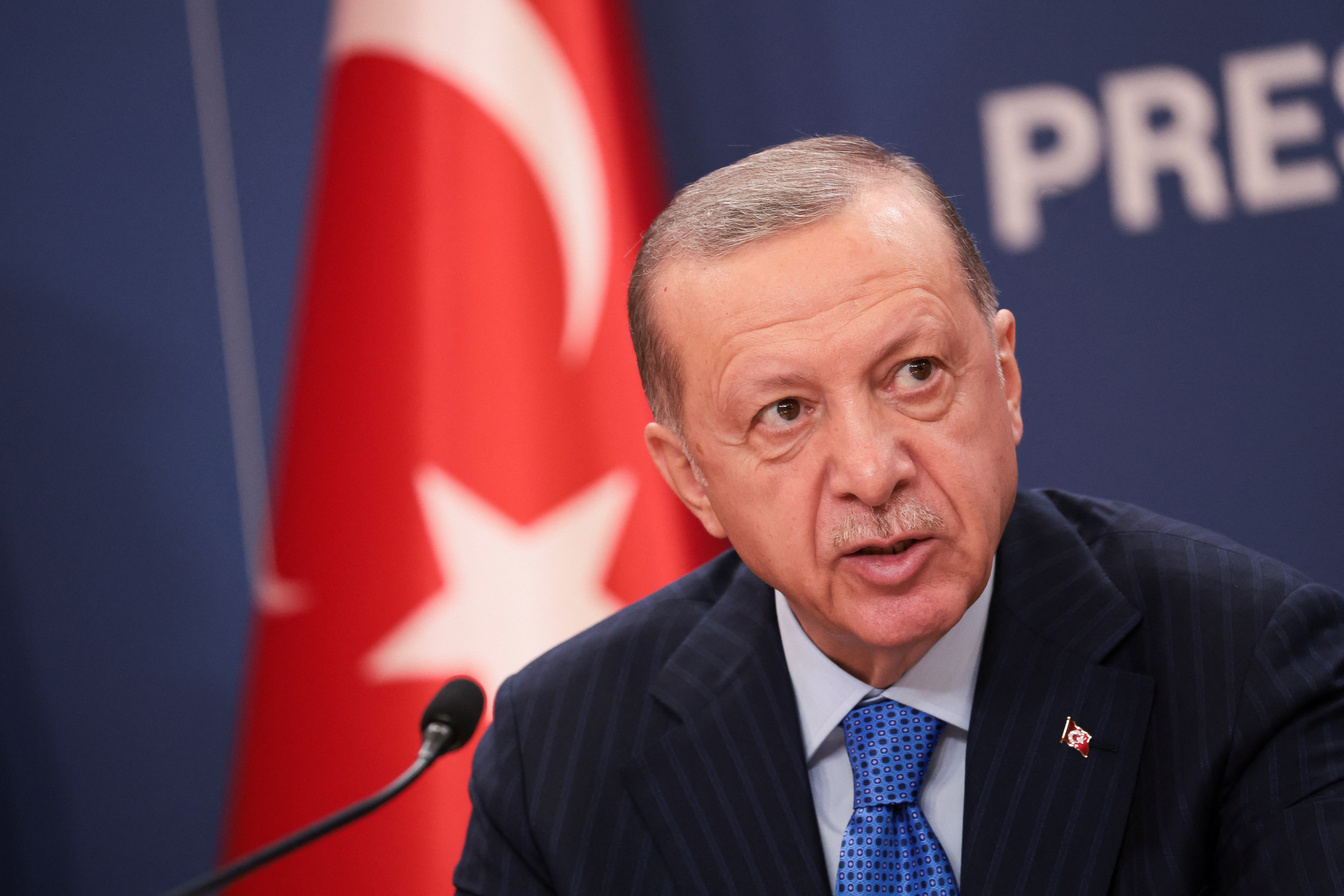 Turkish President Tayyip Erdogan