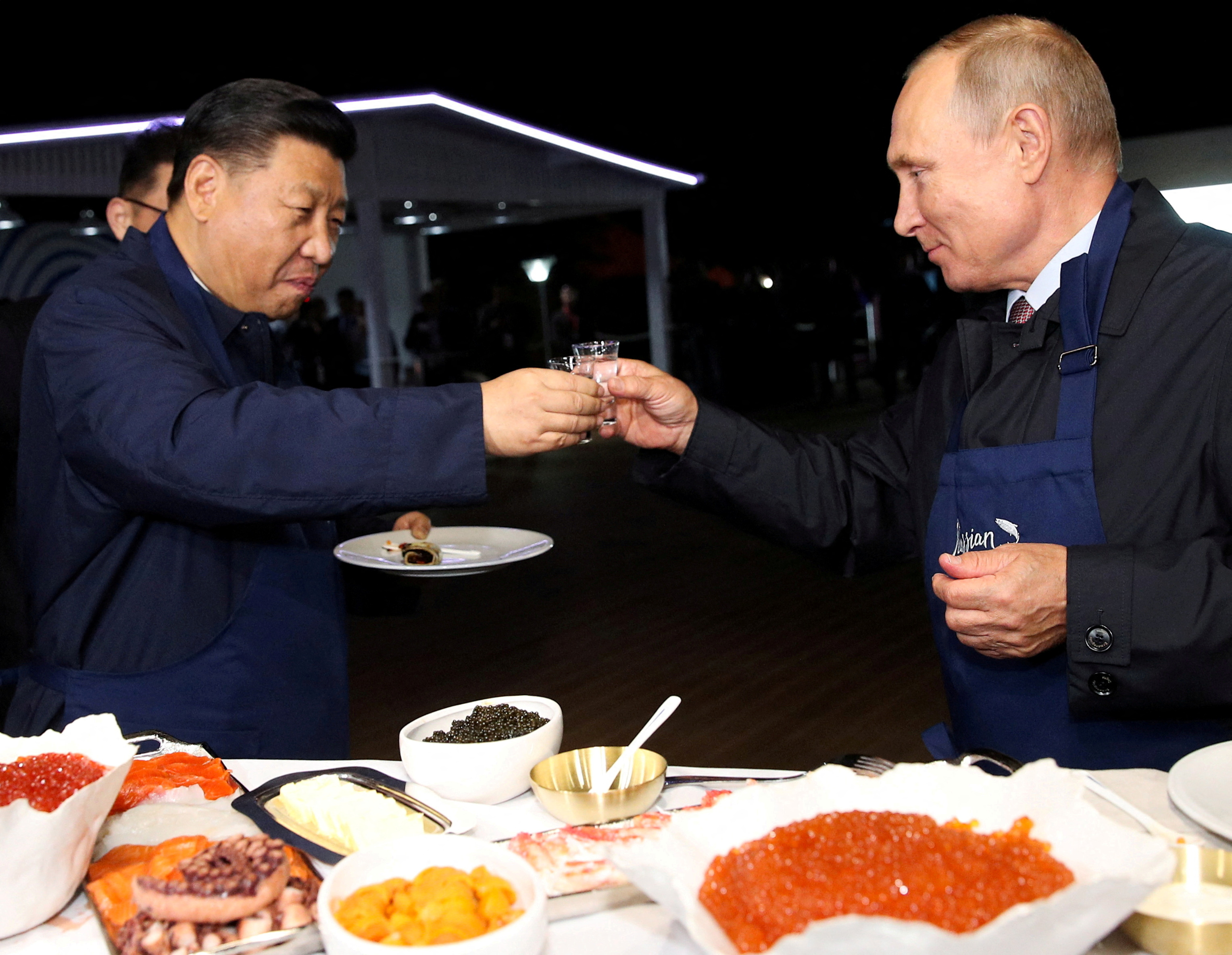 Russia China