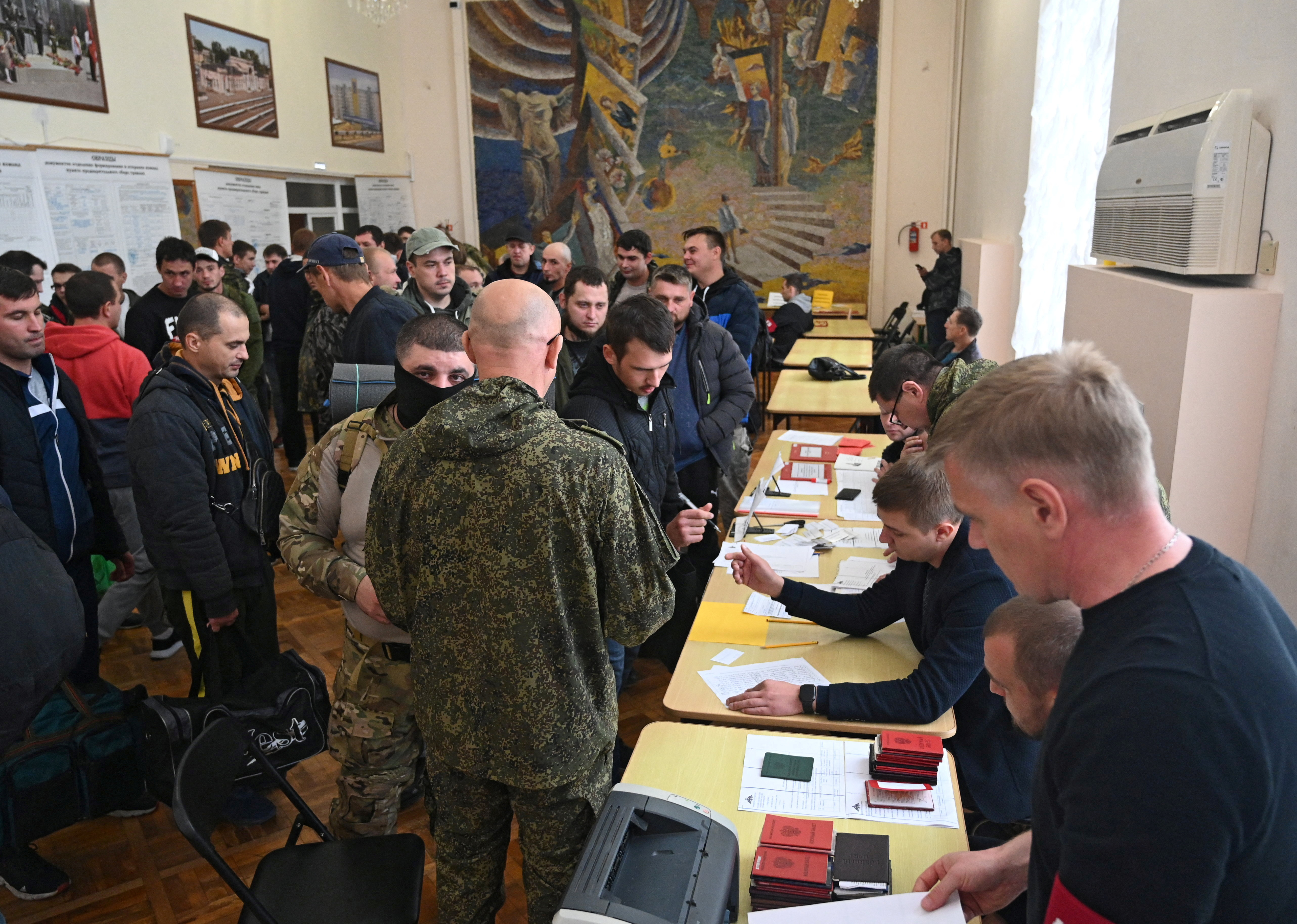 Russia mobilisation