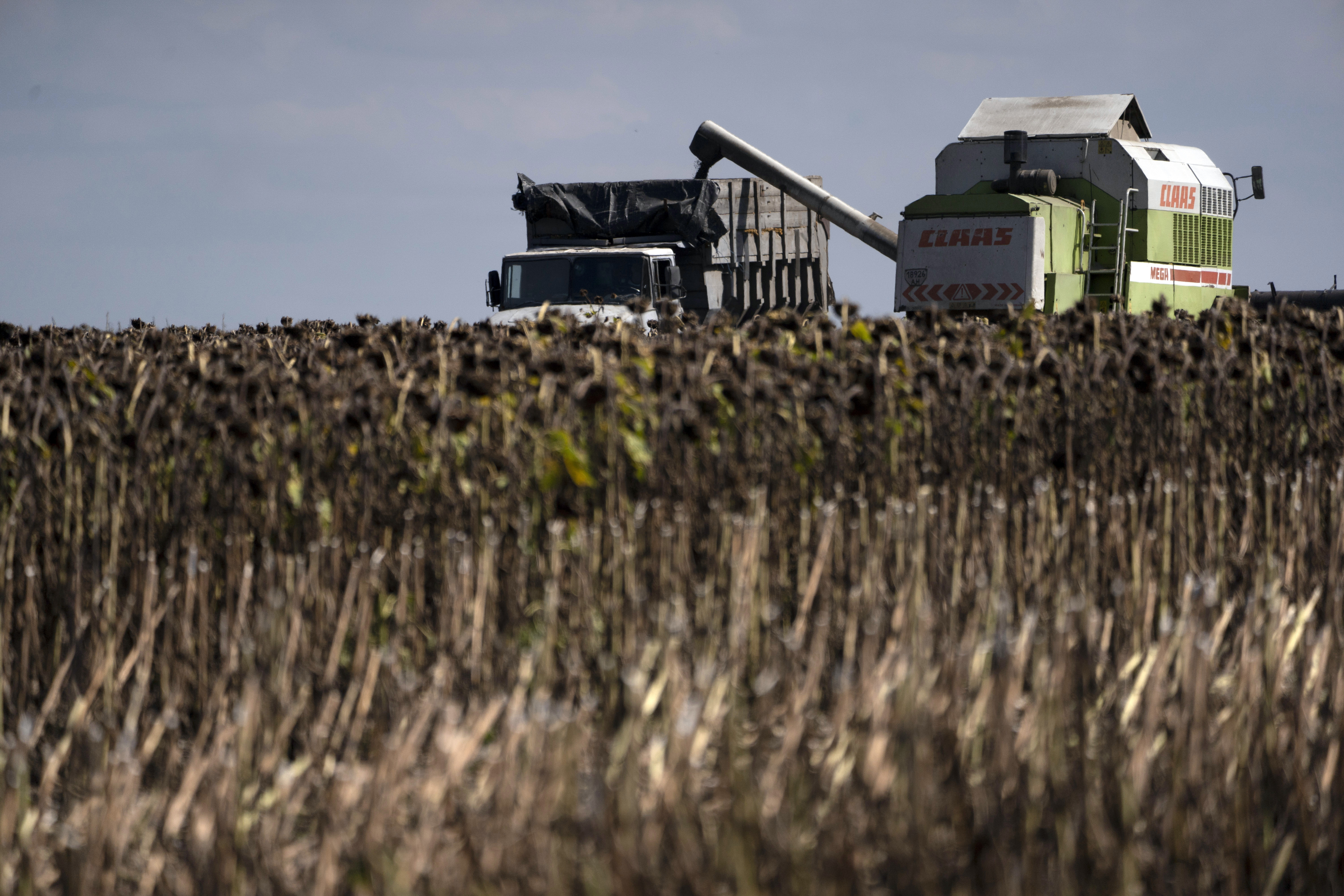 Russia Ukraine War Frontline Farming
