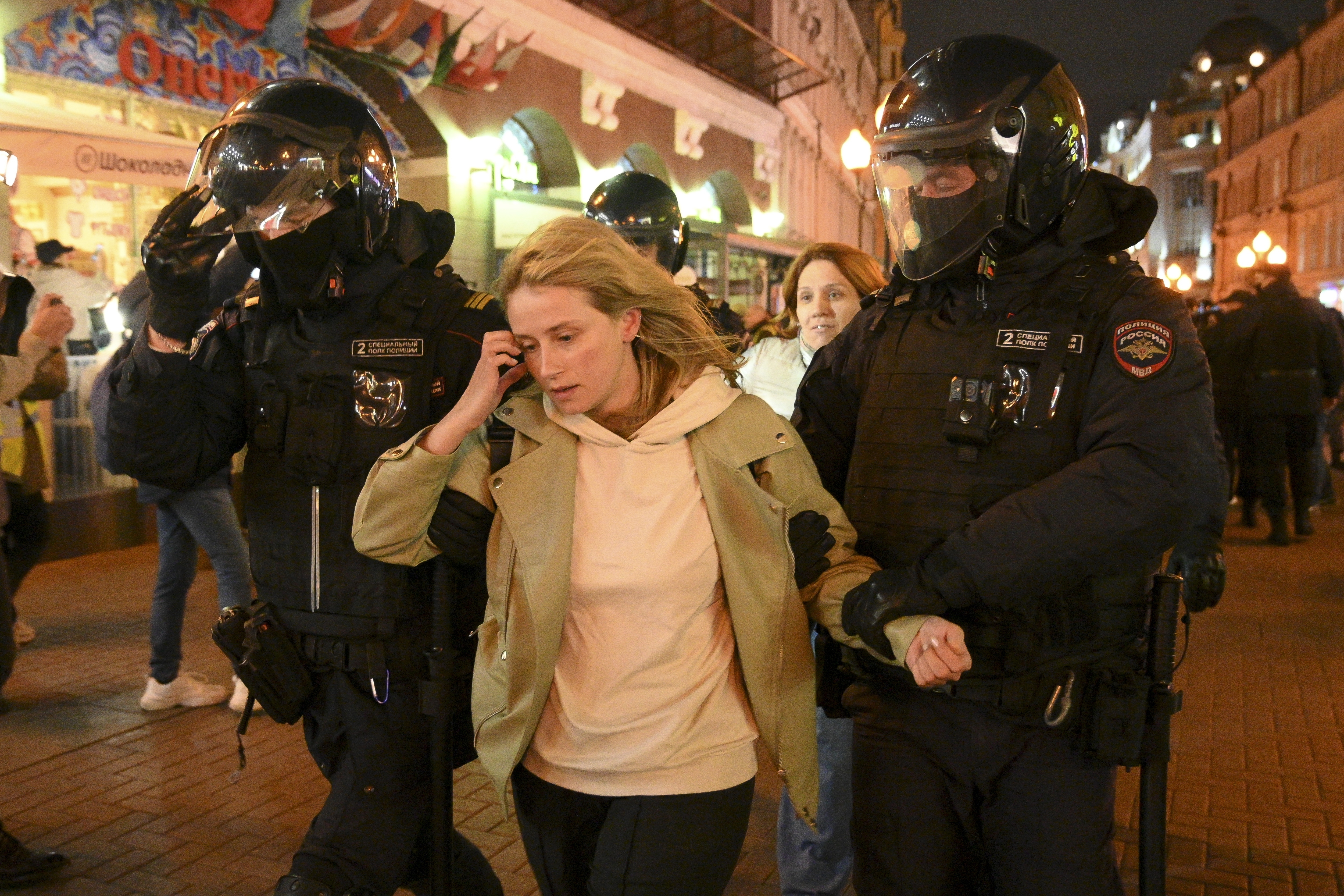 Russia Ukraine protest