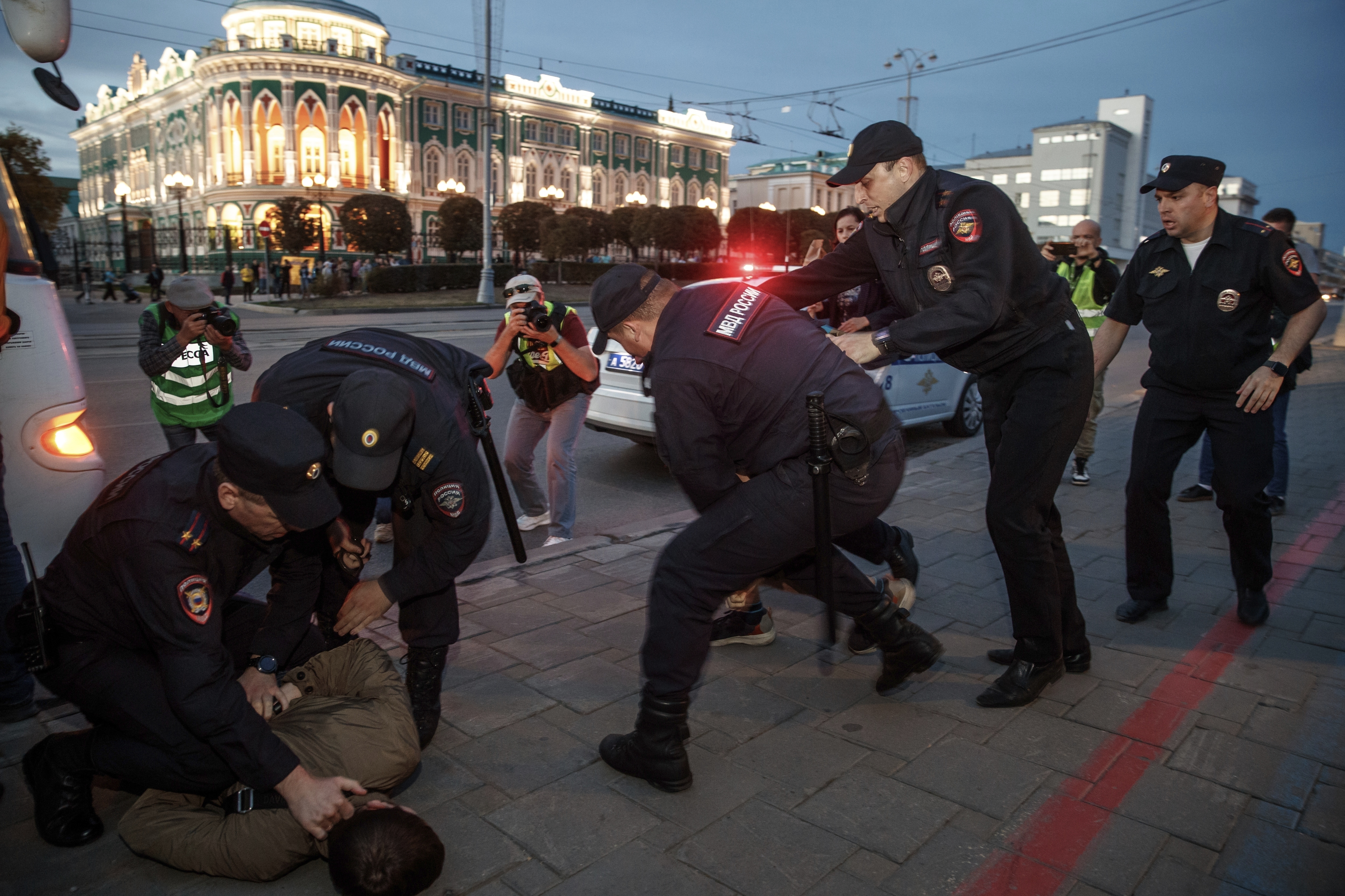 Russia protests