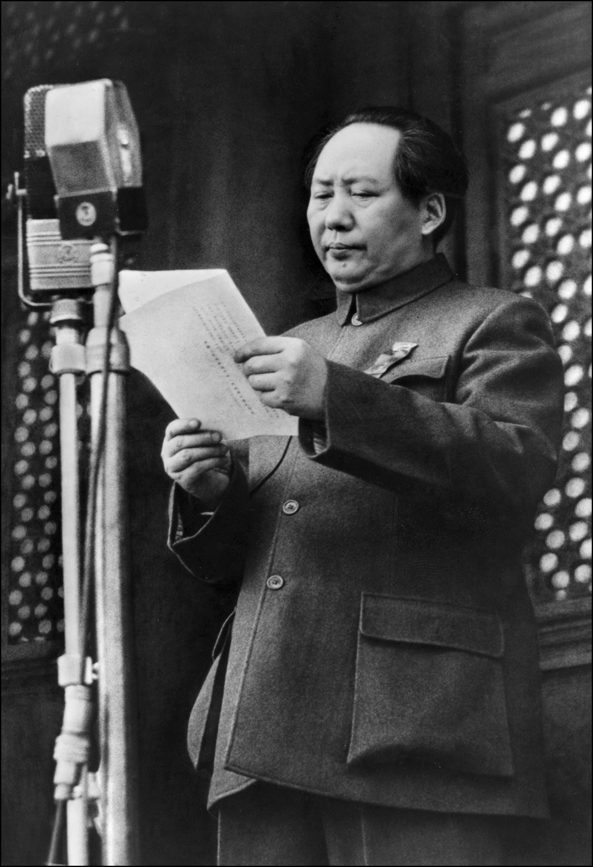 Mao Zedong led the Communists to victory and proclaimed the People’s Republic of China, and was an omnipotent ’emperor’ to his most fervent supporters