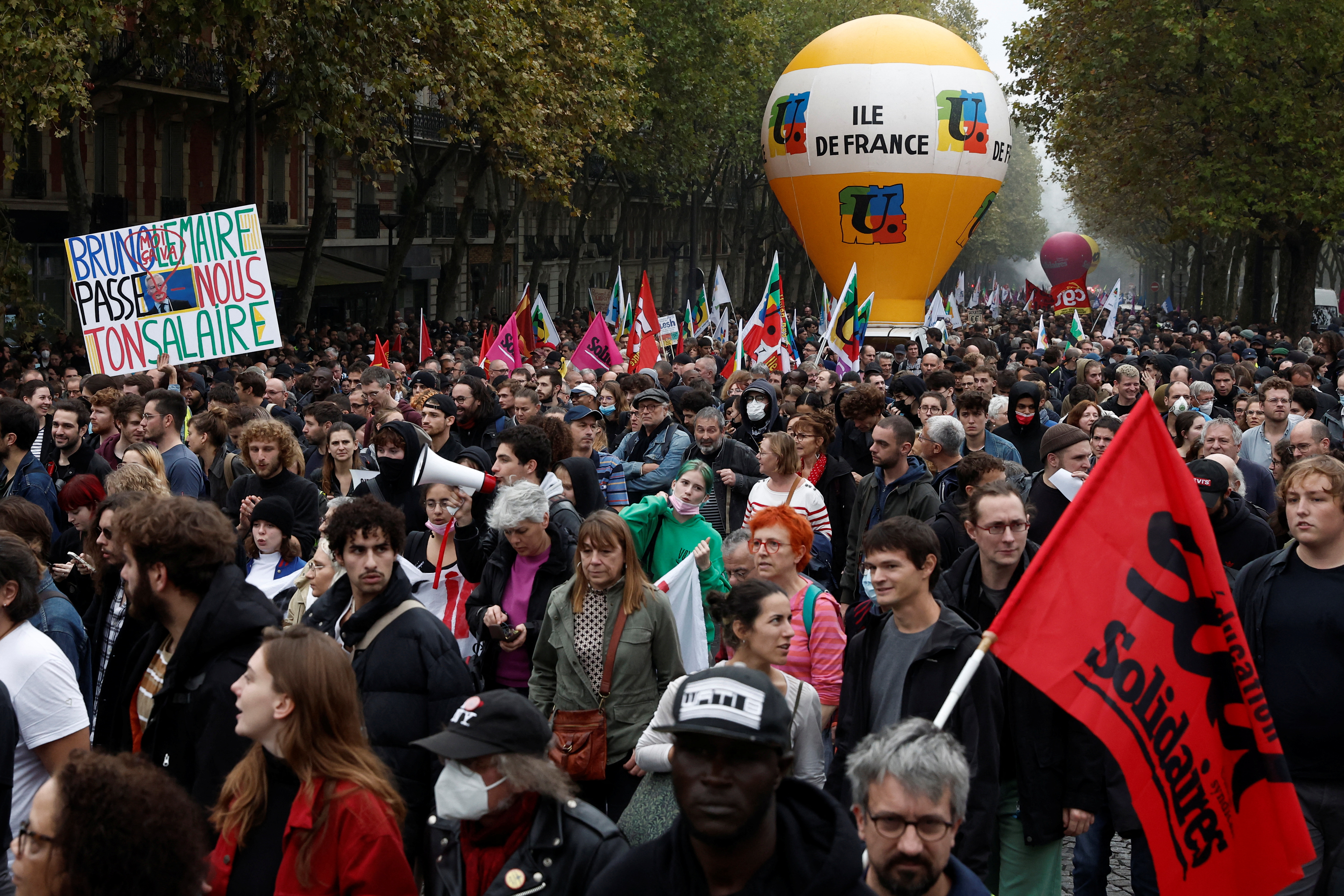 French strike