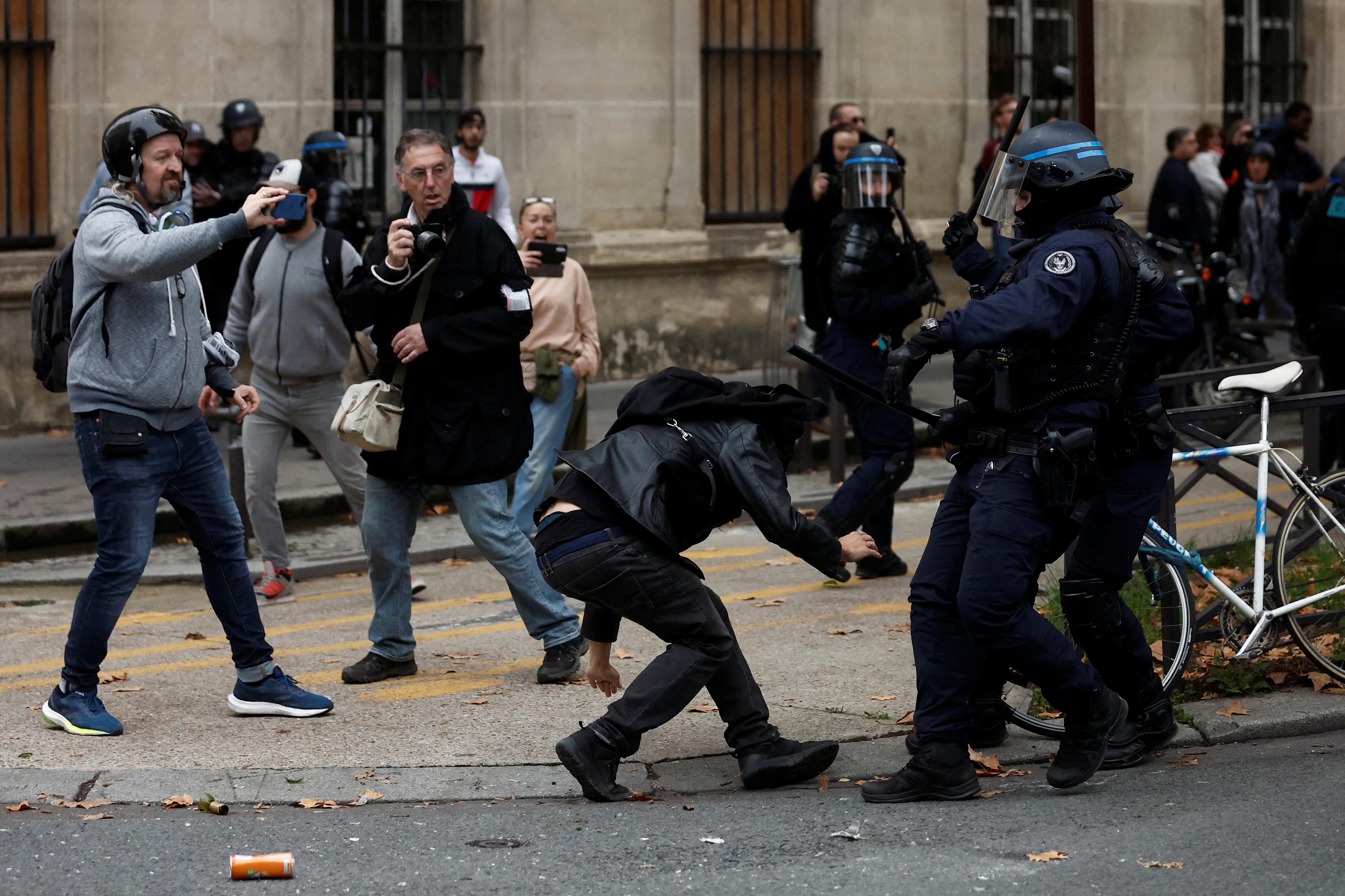 French strike