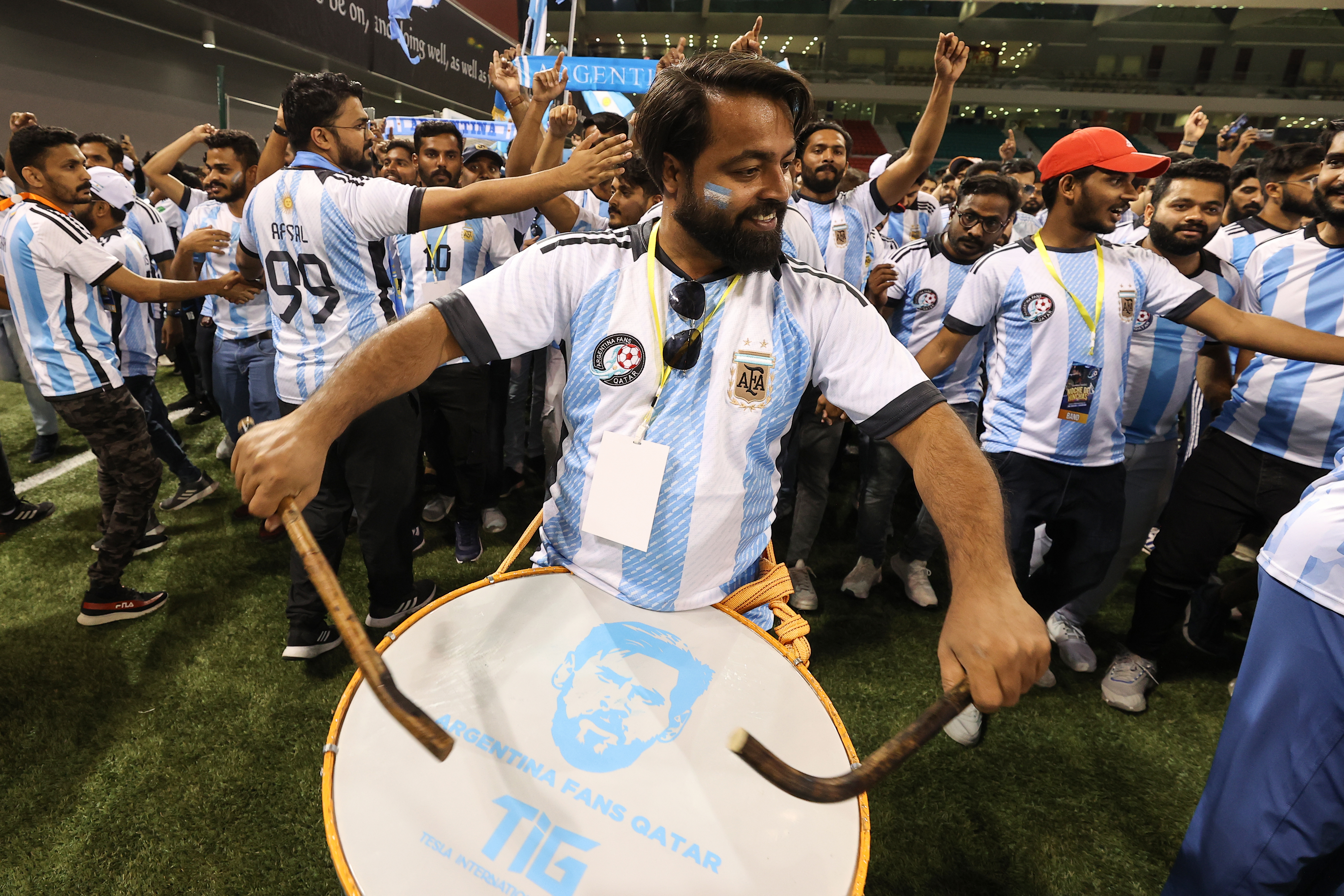 Argentina fans club Qatar