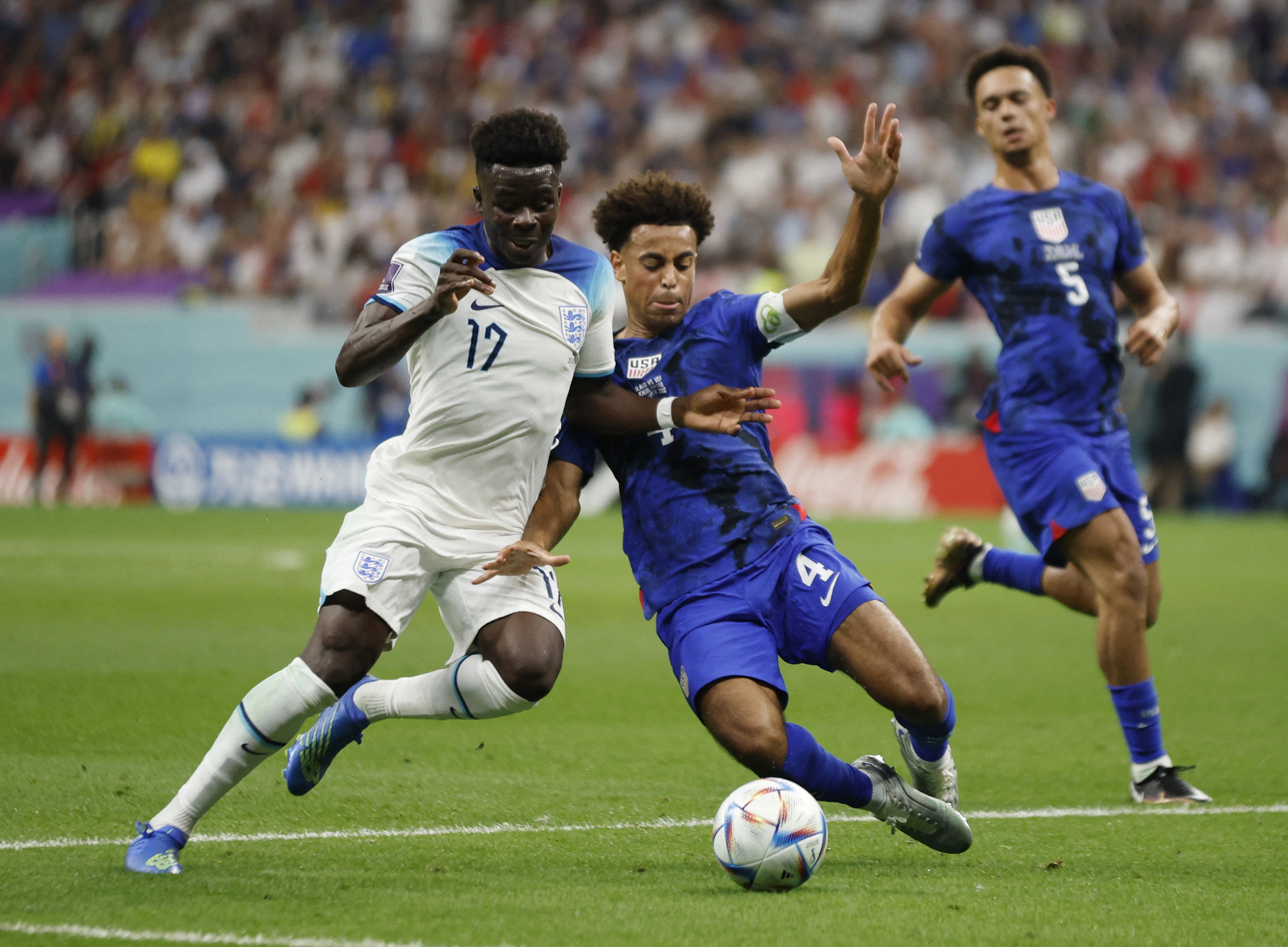 England v USA