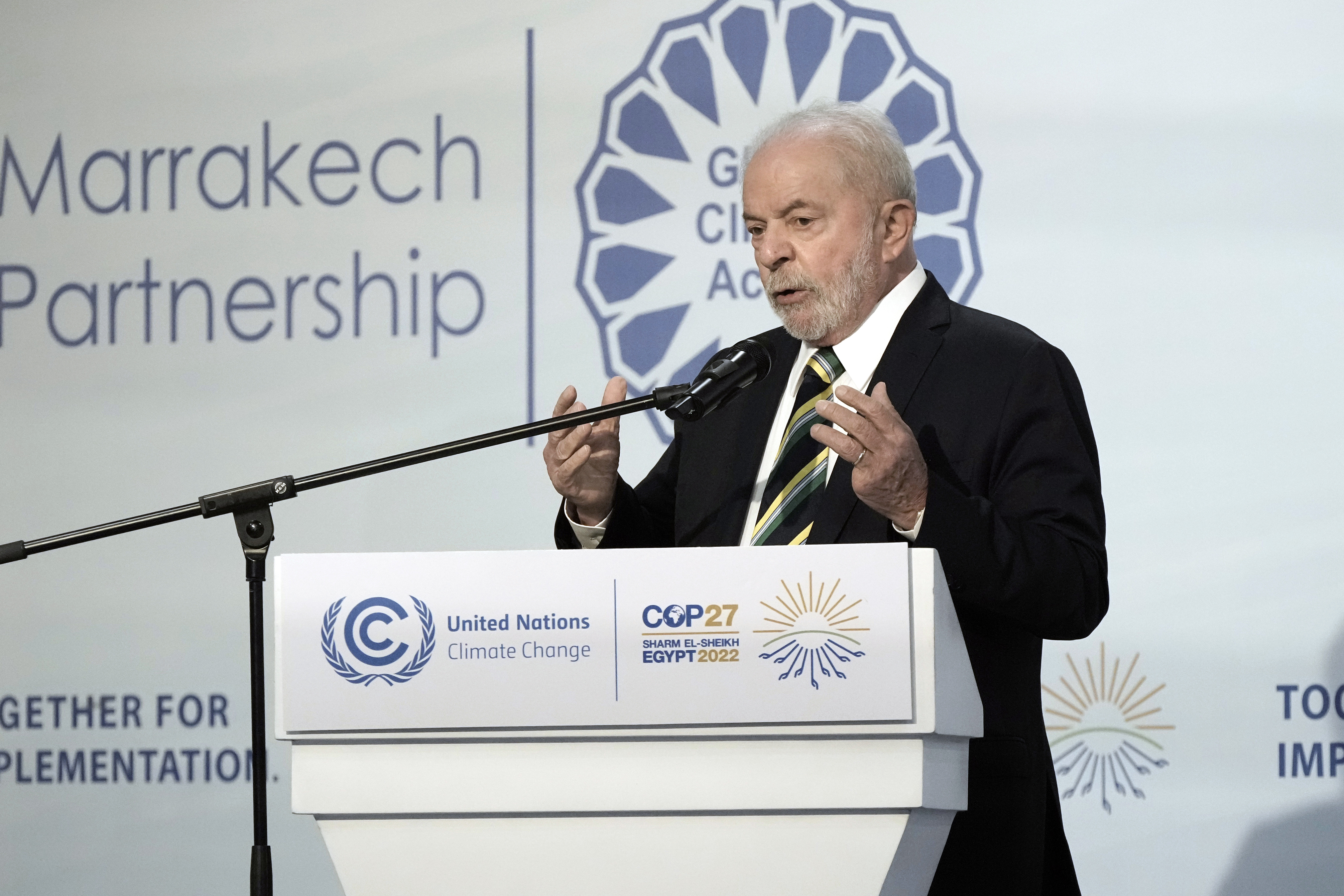 Lula sought to reassure delegates at COP27 about Brazil’s commitment to the environment