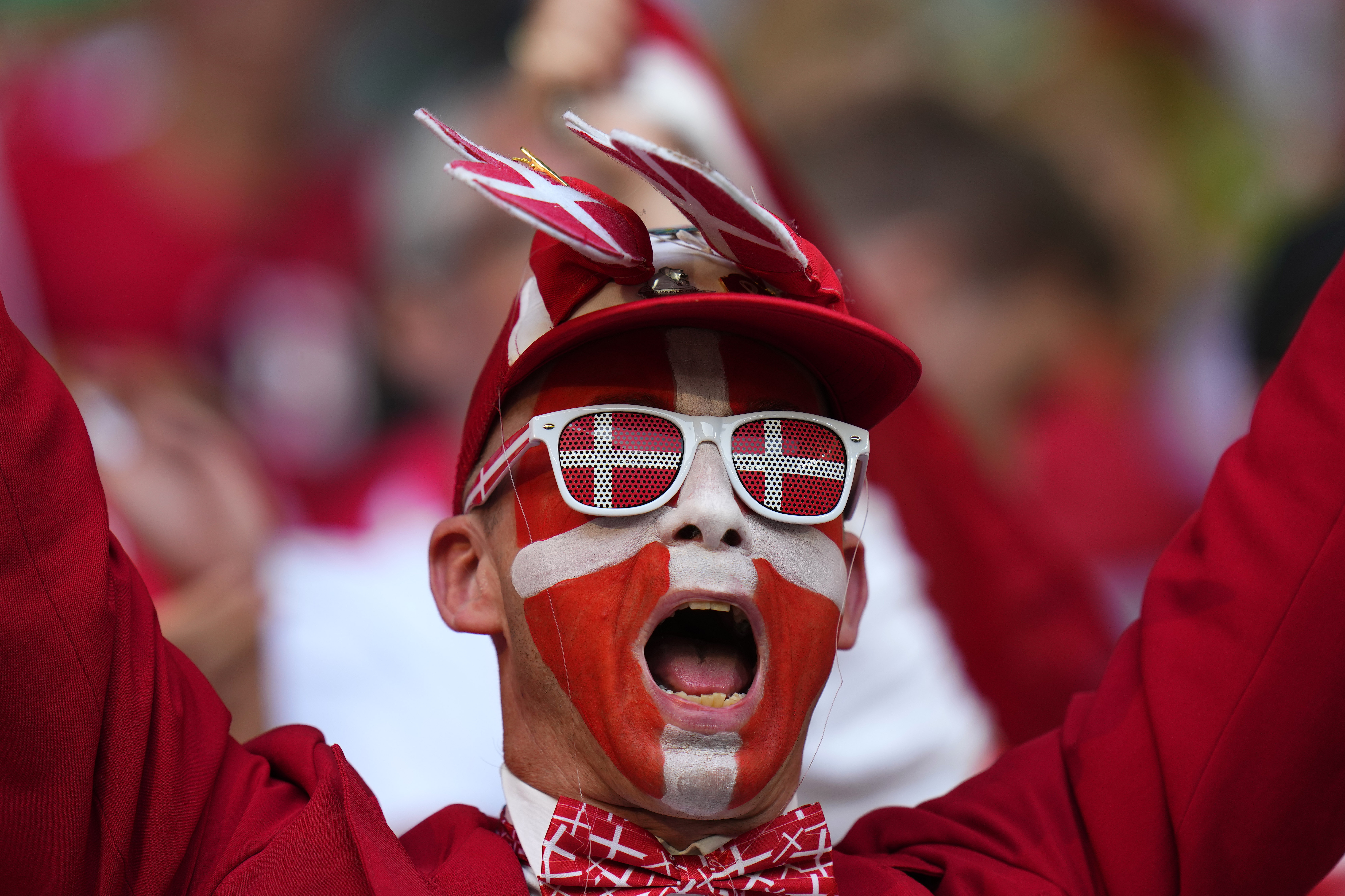 WCup Denmark Tunisia Soccer