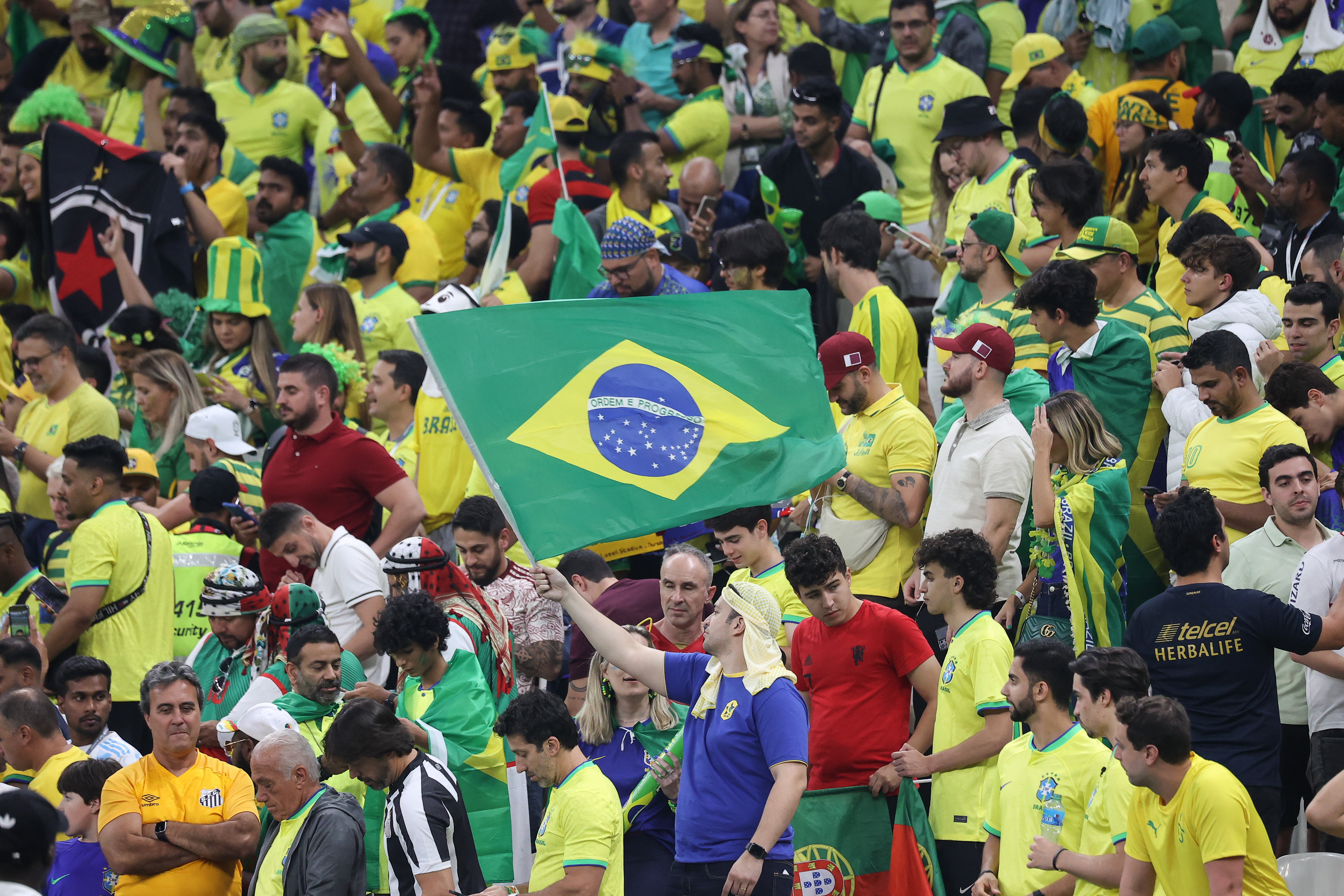 Brazil fans
