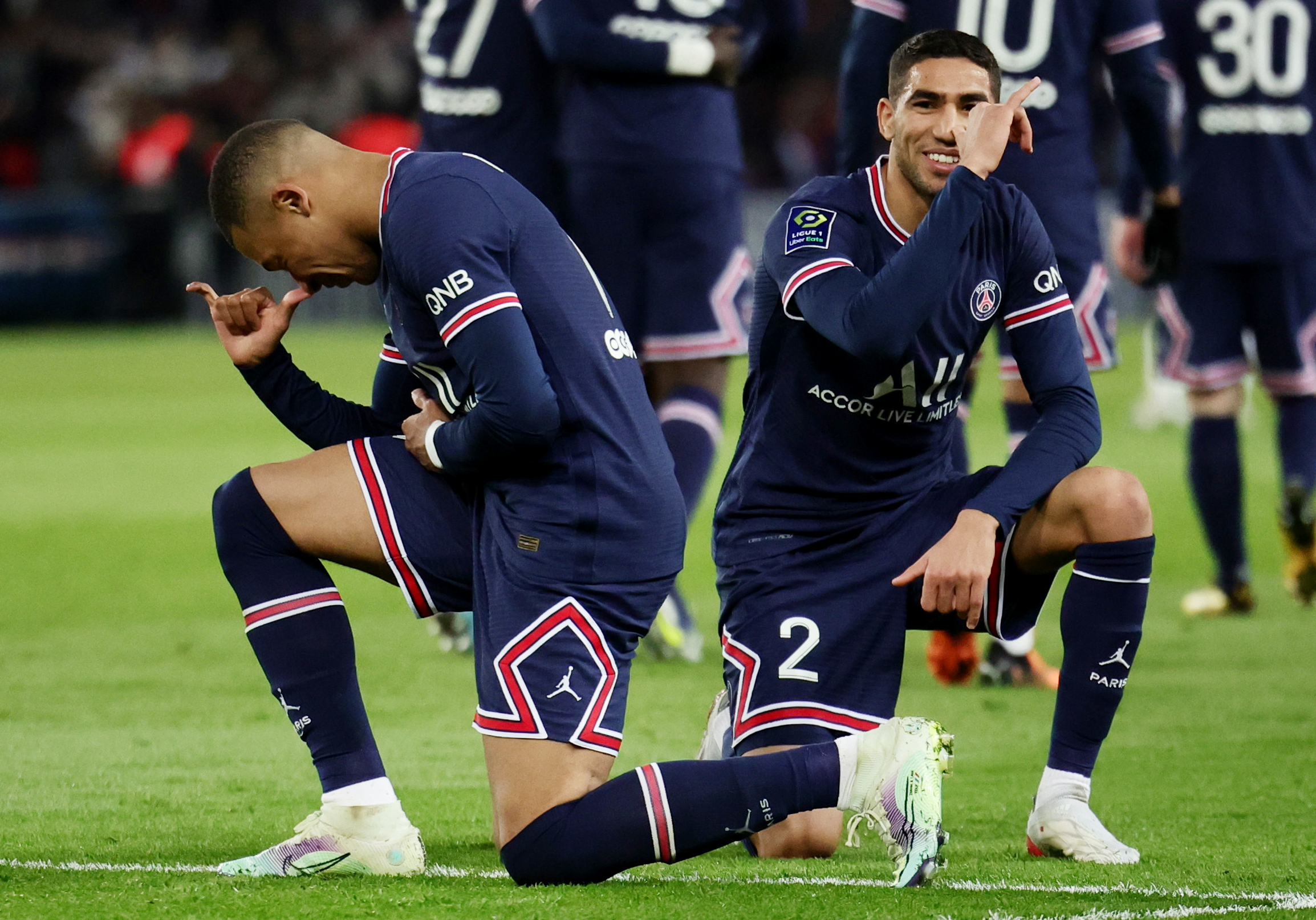 mbappe hakimi