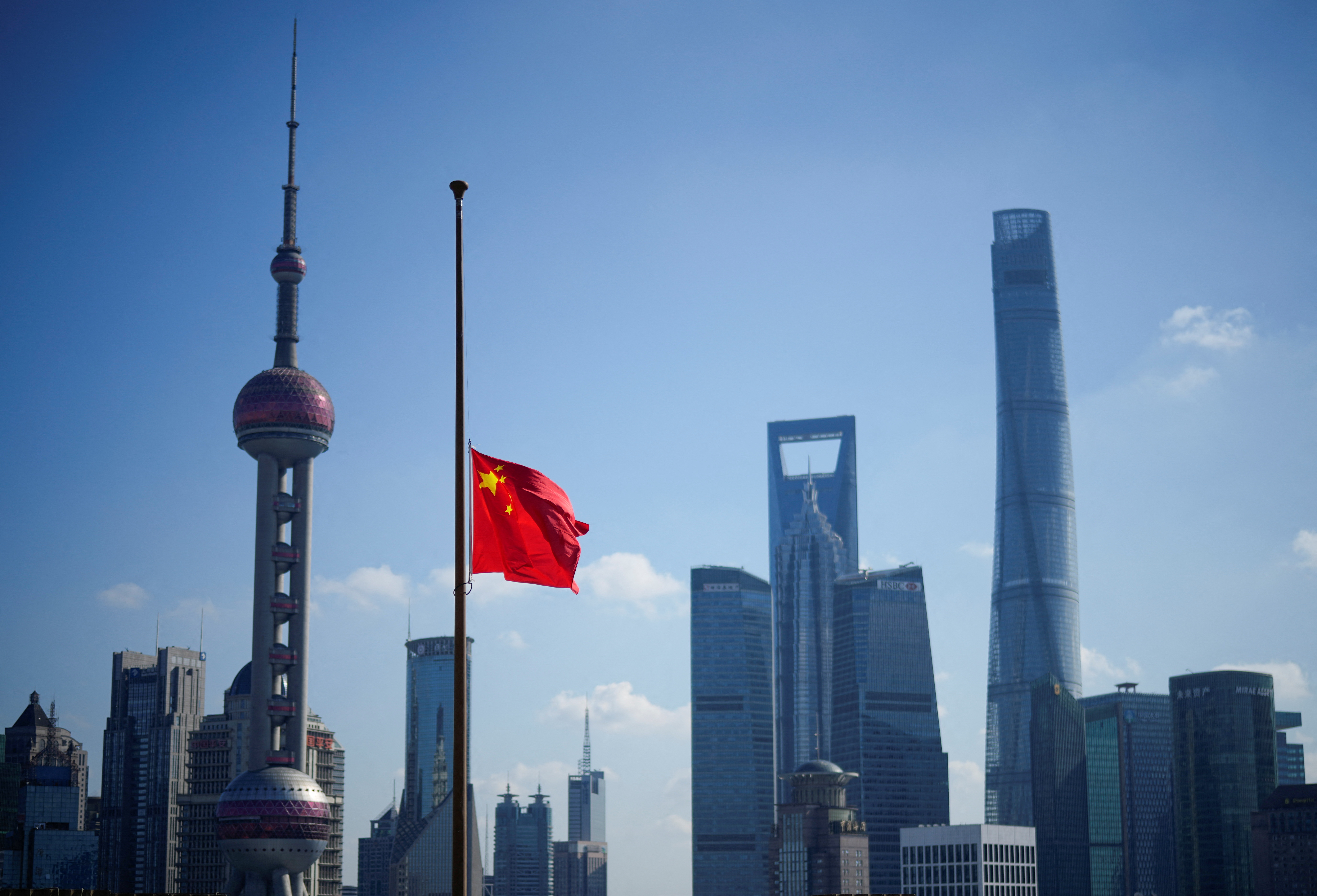 Flags were lowered to half mast as China paid tribute to the man some say presided over more tolerant times