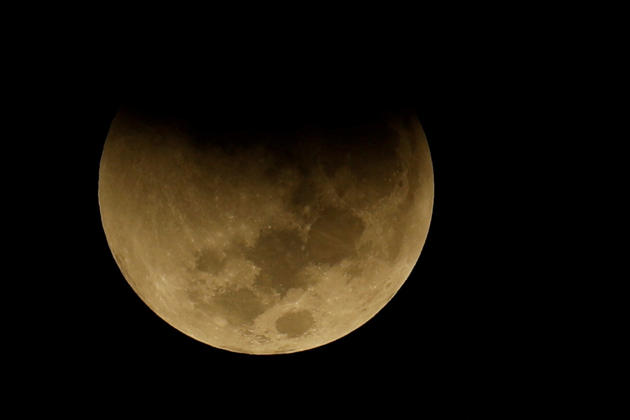 The moon