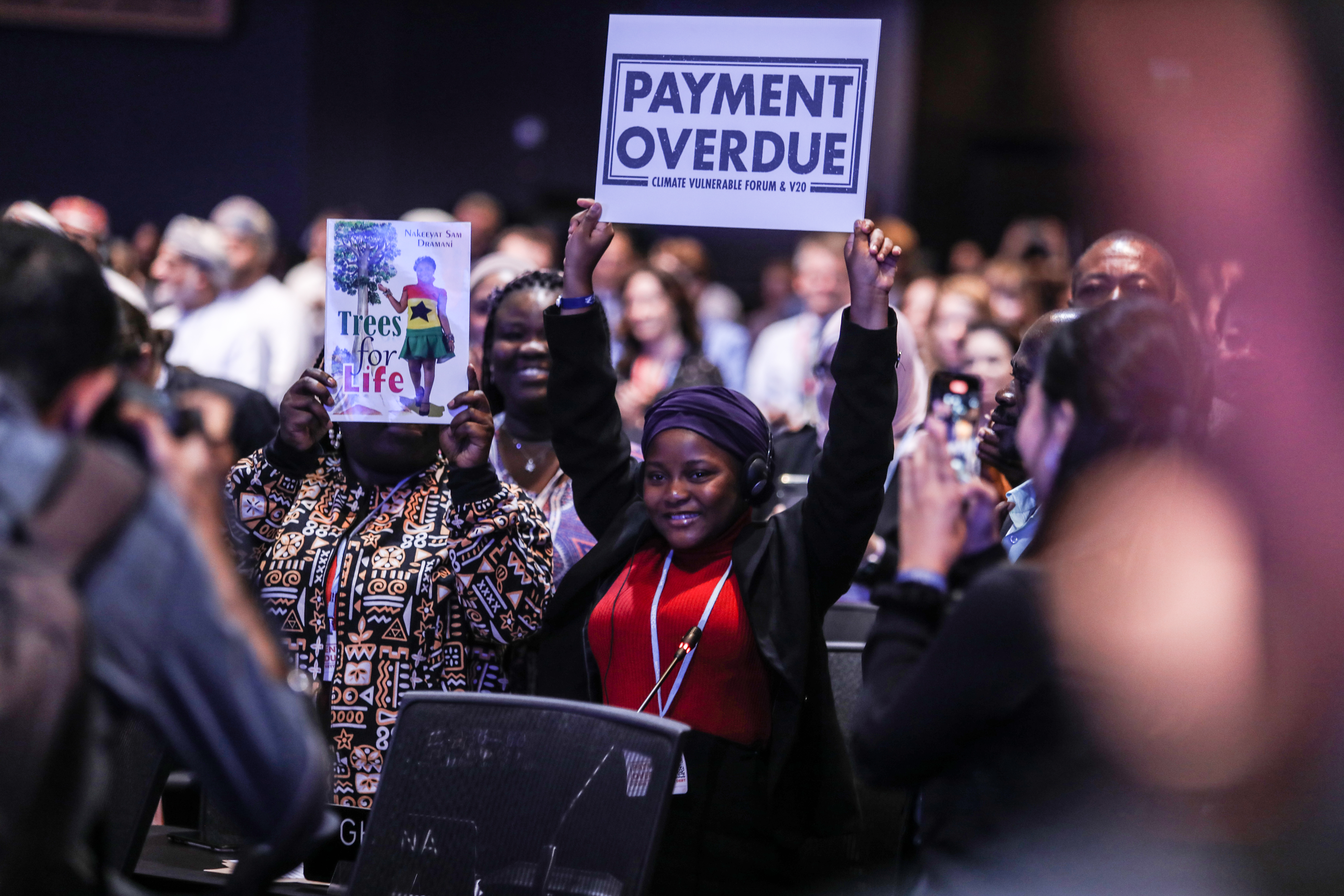 Ghanaian Nakeeyat Dramani Sam, winner of the Talented Children Program